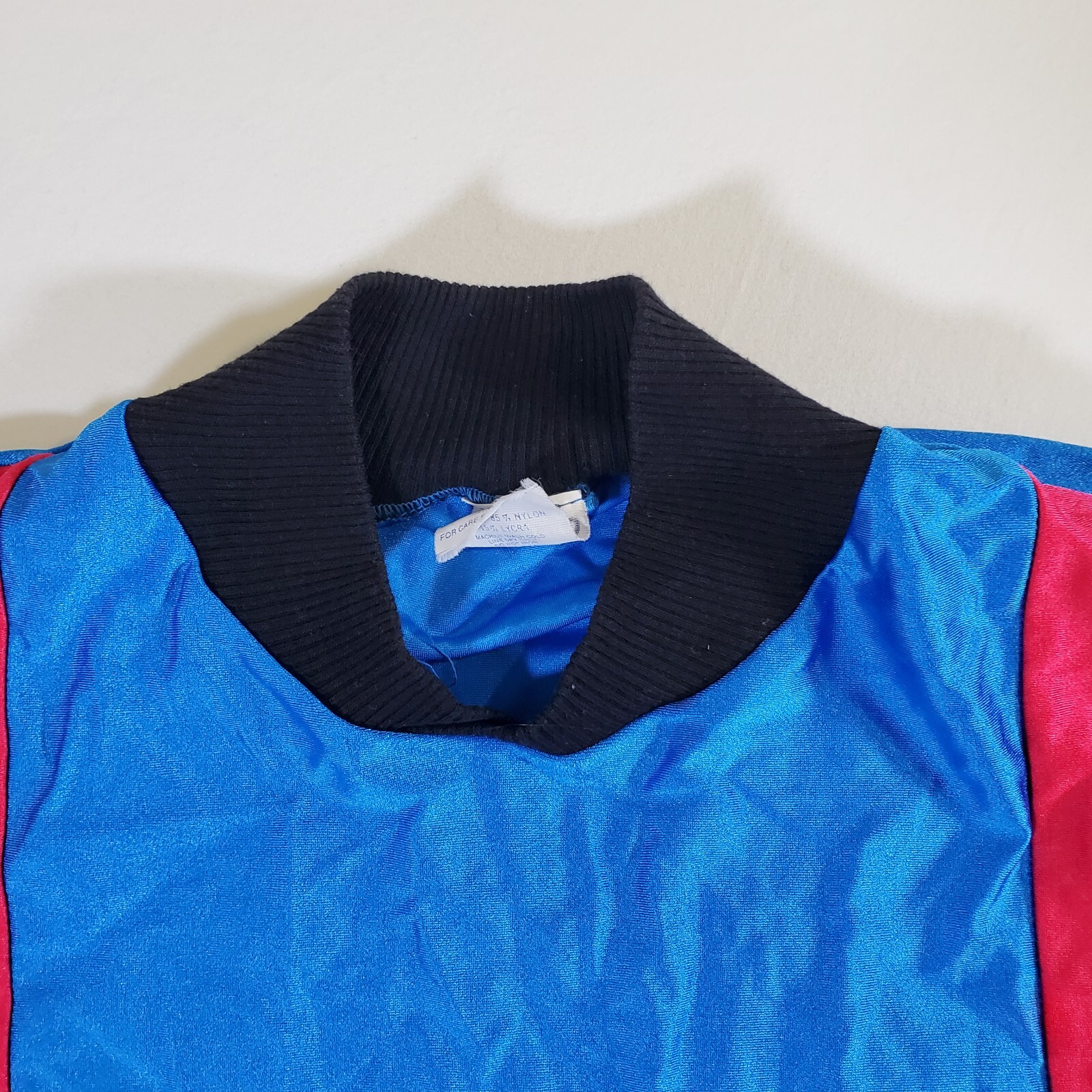 New Balance Blue Red Made in USA VTG 90s – Medium Pullover Cycling Jersey Shirt