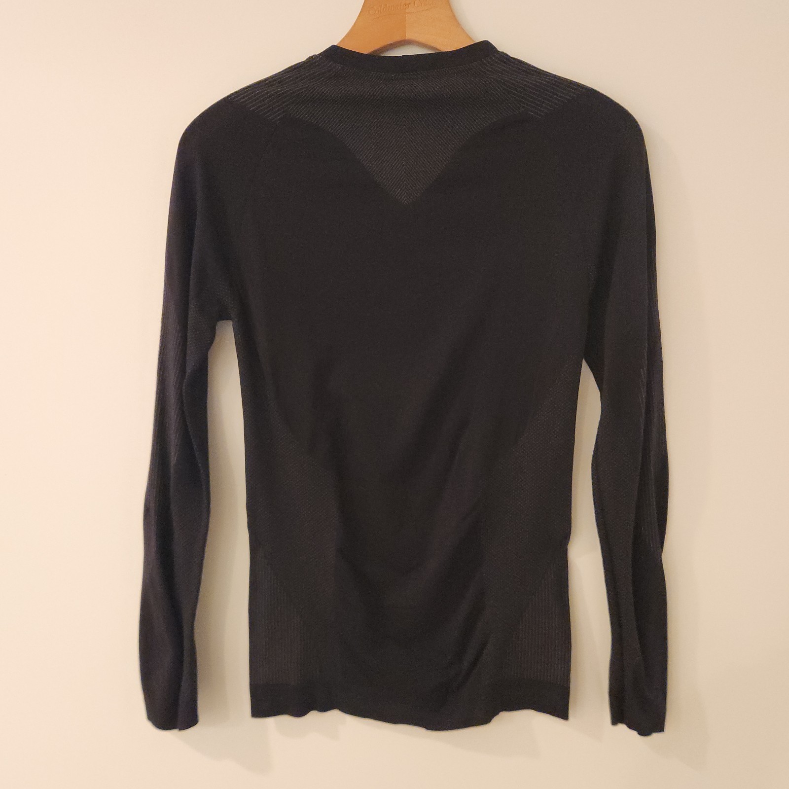 Pearl Izumi Cycling Shirt High Neck Fitted Long Sleeve Black Womens Medium