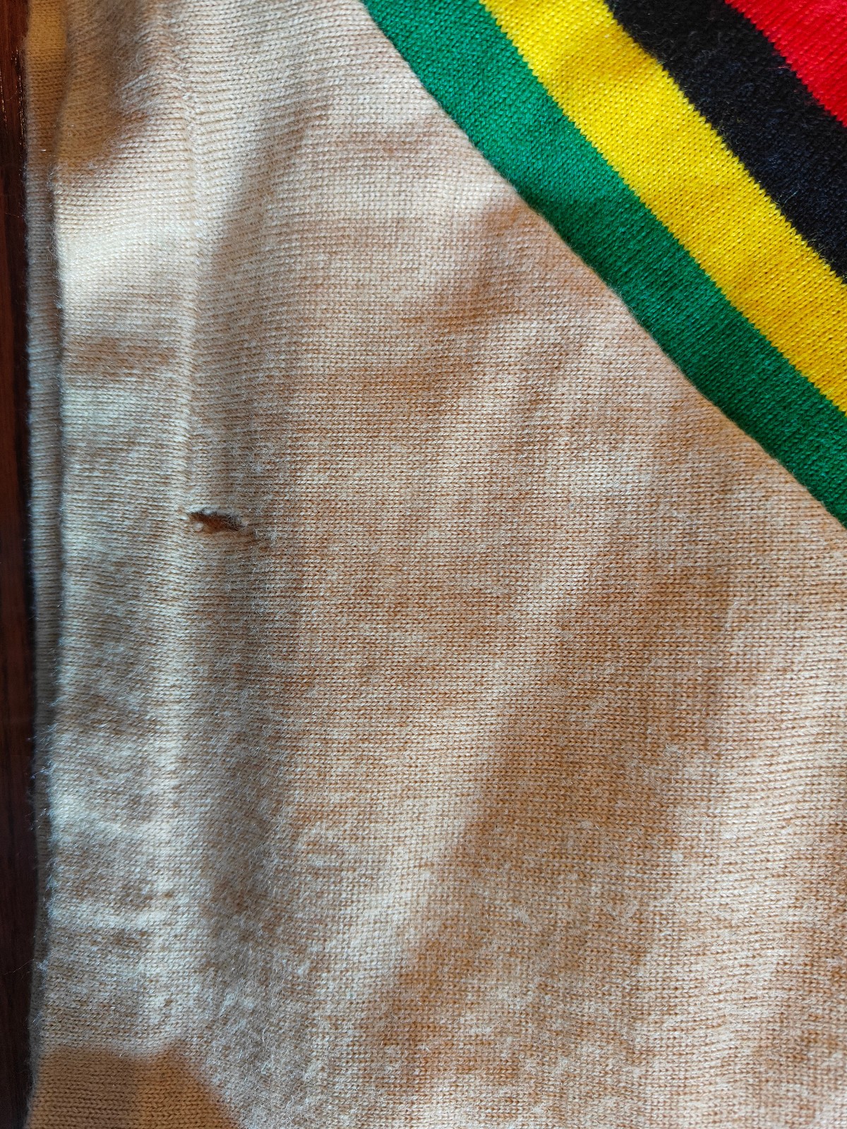 Vintage Campagnolo Embroidered World Champion Long Sl Solid Wool Jersey Size 3