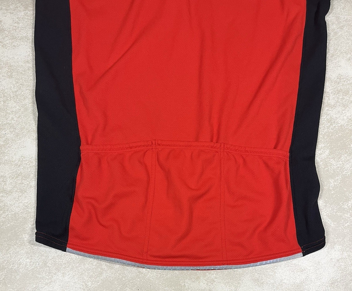Cannondale Red w/ Black Accents Cycling Jersey Size Large 1275