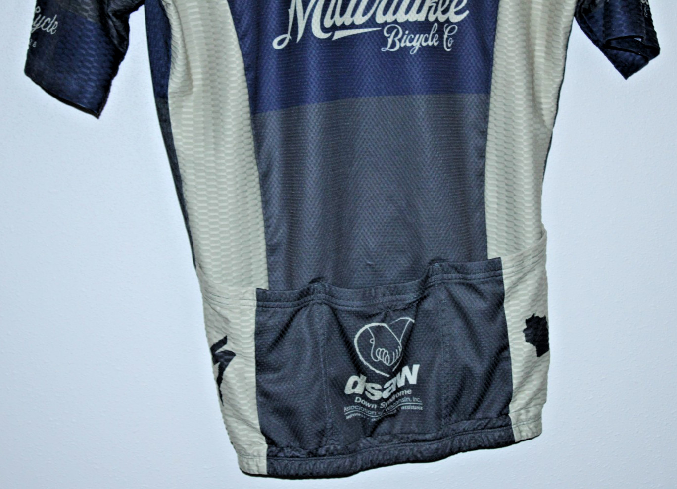 Milwaukee Bicycle Co Est1928 Cycling Jersey XL Rear Pockets 38″ Chest 24/28″ T2B