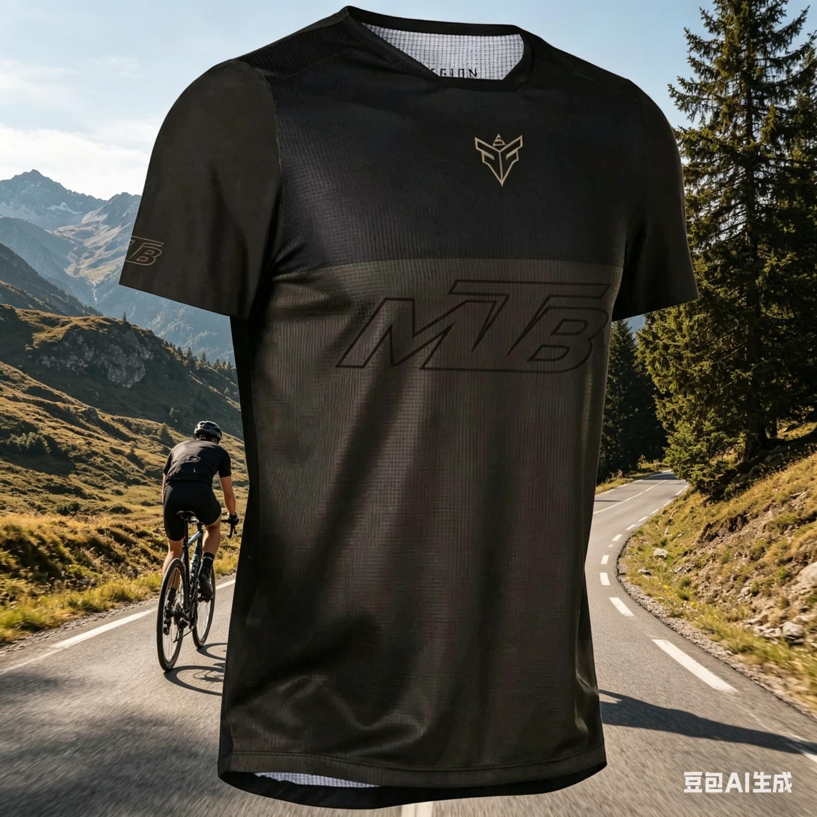 Mountain Bike Jersey MTB Off-Road Short Sleeve Cycling Shirt Parent-Child Set