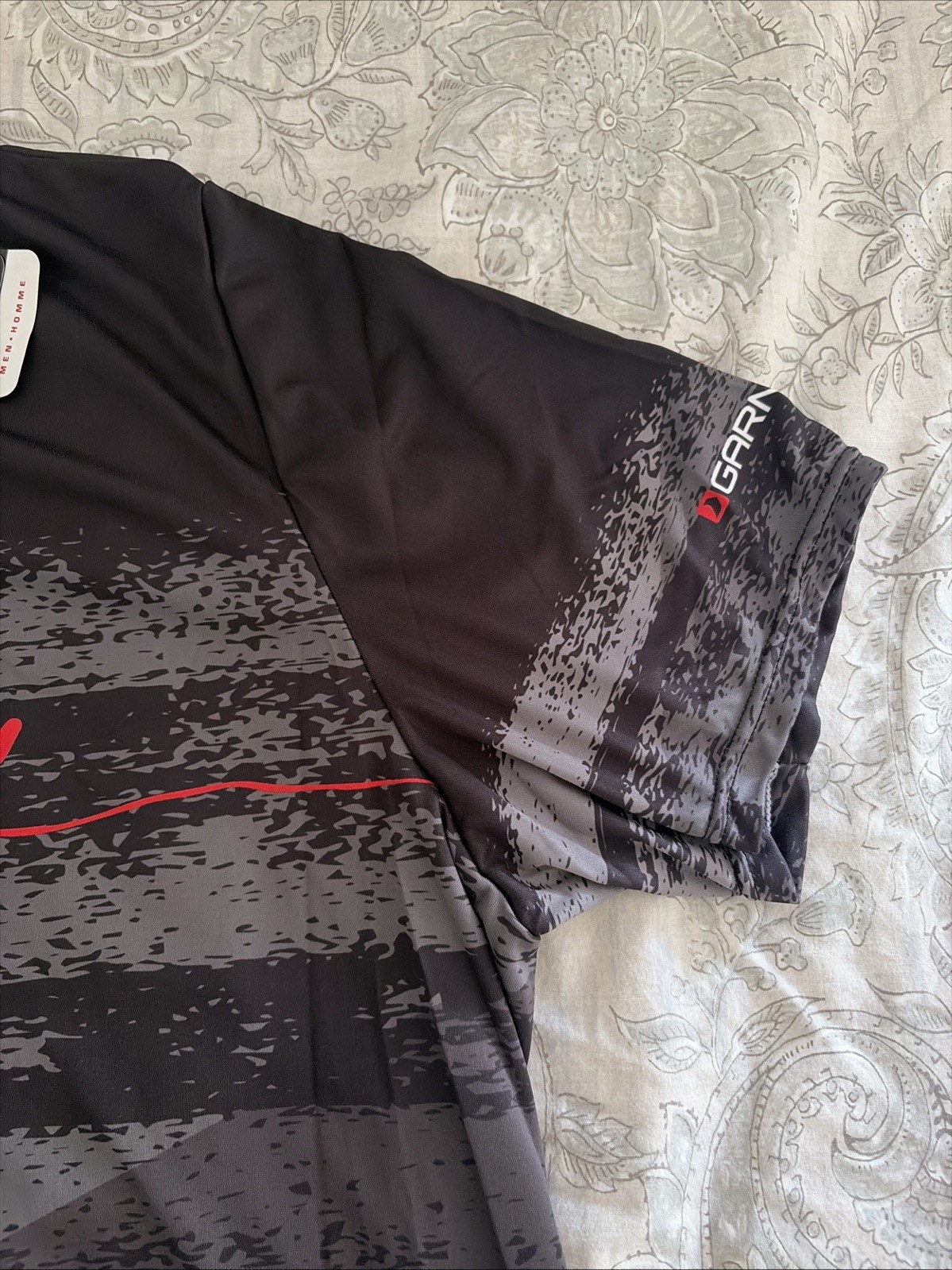 NWT Black LOUIS GARNEAU ‘Team T’ 26059 Jersey Cycling Mtb S/S Men’s 3XL