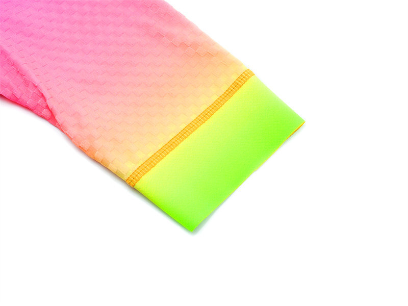 CESANTI Women Cycling Jersey Fluor Color Non-slip Band Pro Bike Clothing
