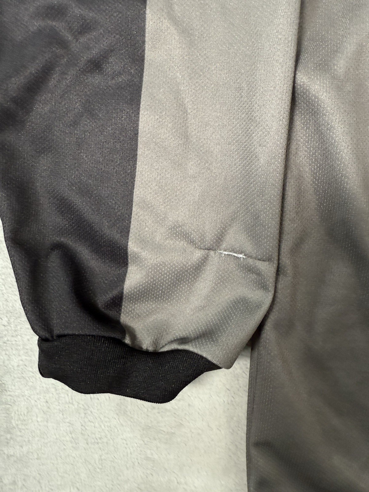 Fly Racing Jersey Mens Medium F16 Grey Black White Shirt Dirtbike Motocross BMX