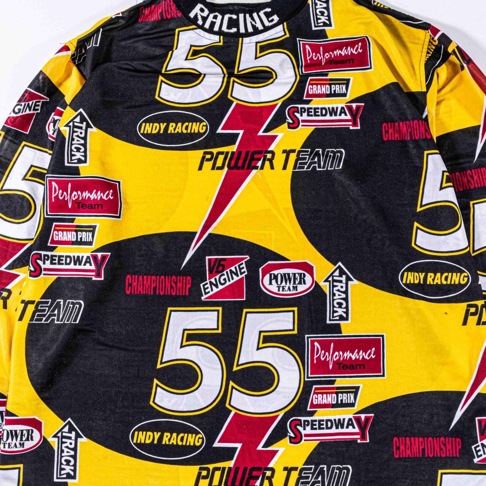 Vintage 90s Moffat Motocross Racing Jersey XXL AOP Made in USA
