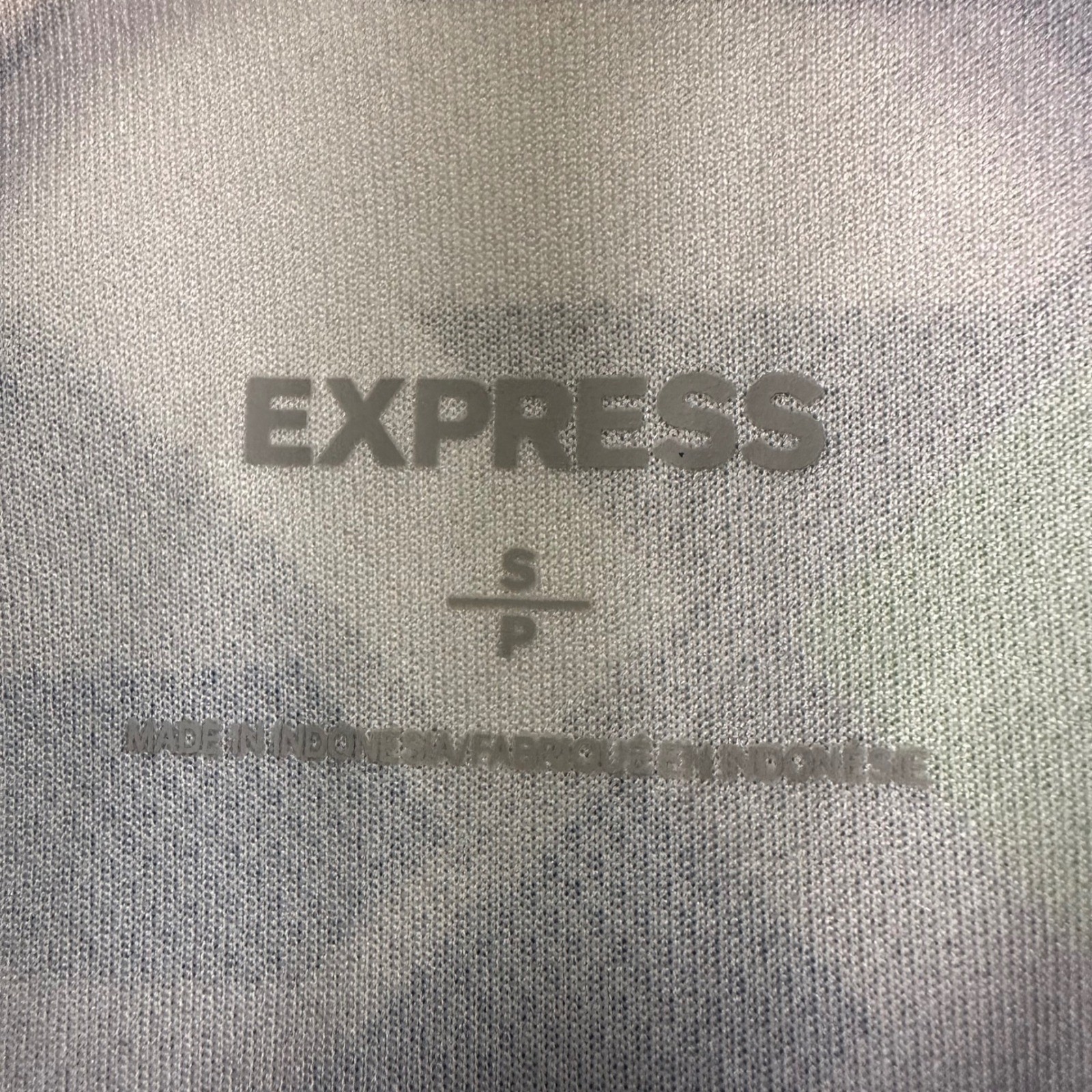 Express Pelotonia 2015 Cycling Jersey Mens Small Full Zip Grey Navy Green S