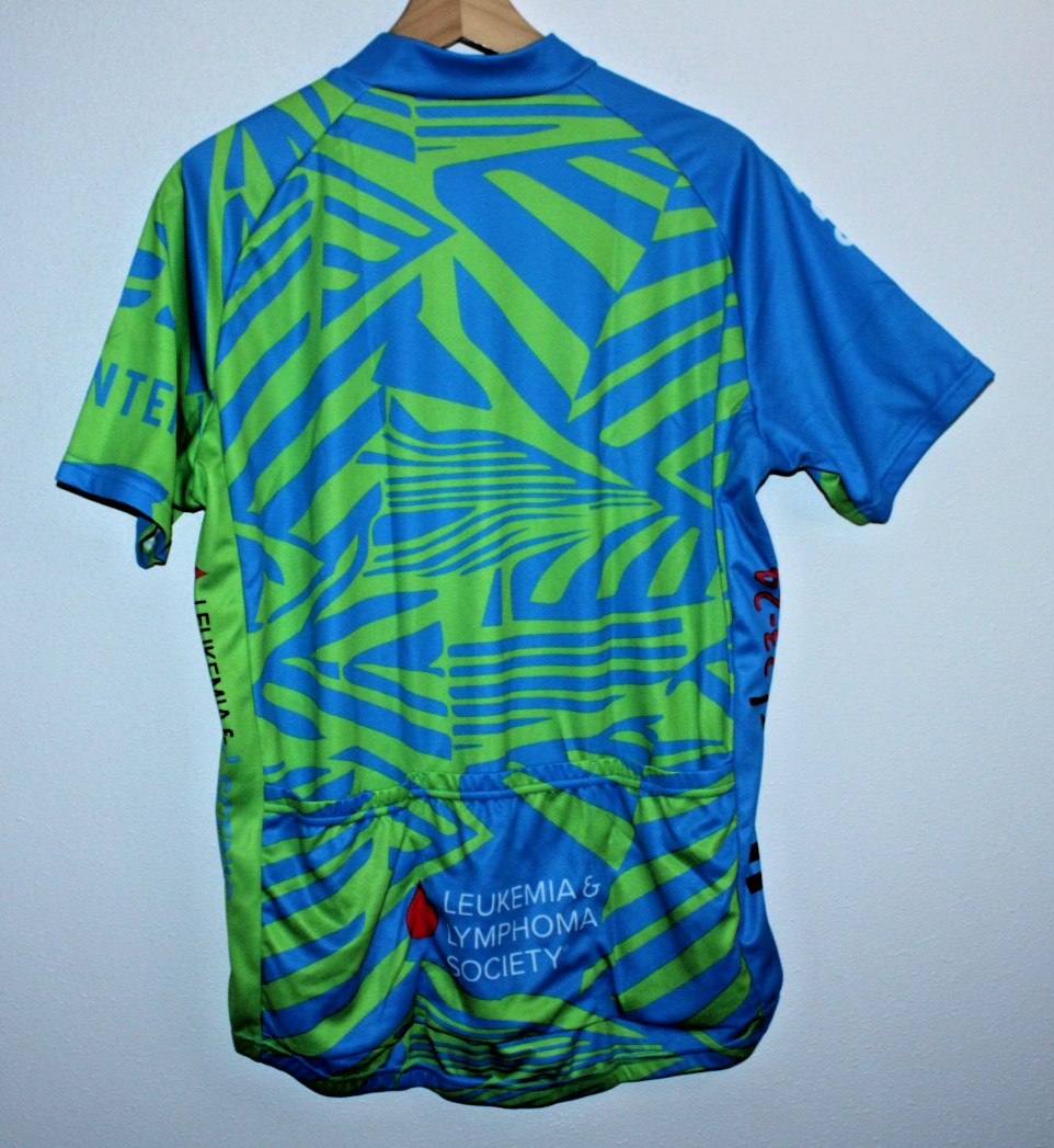 Primal Men’s Cycling Jersey Large Rear Pockets 46″ Chest 25/30″ T2B Activewear ~