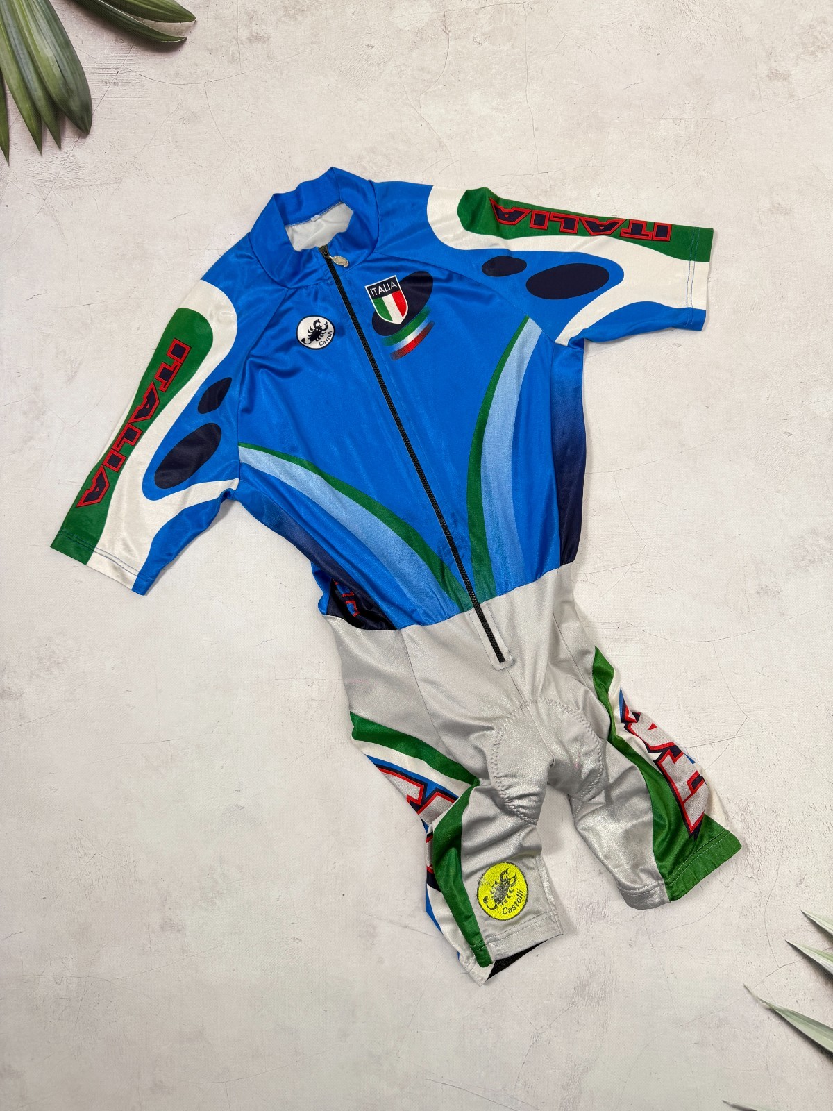 Vintage Castelli ITALY Team Cycling Overall Suit size Small
