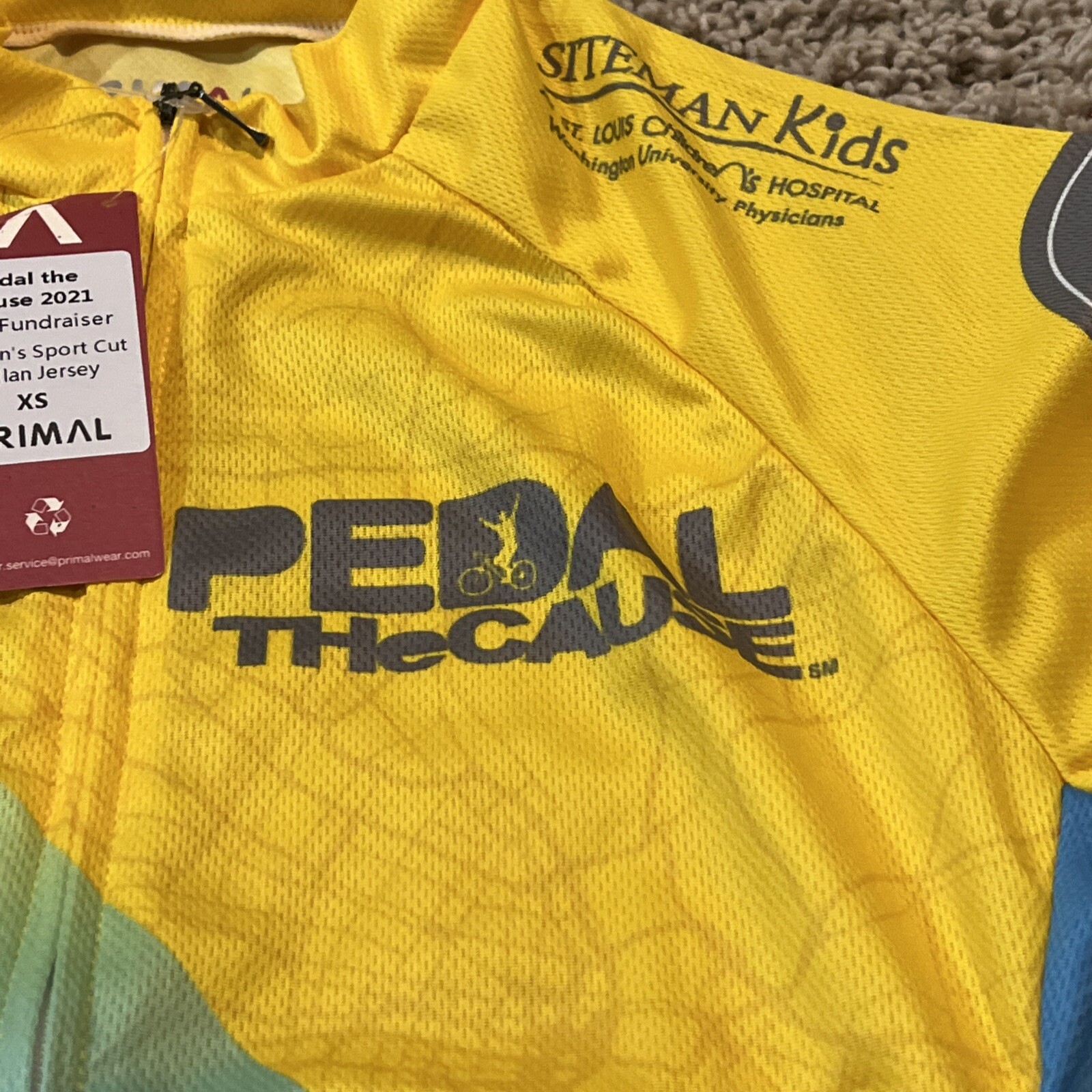 Primal Pedal The Cause 2021 Classic Sport Cut Raglan Women’s Cycling Jersey XS