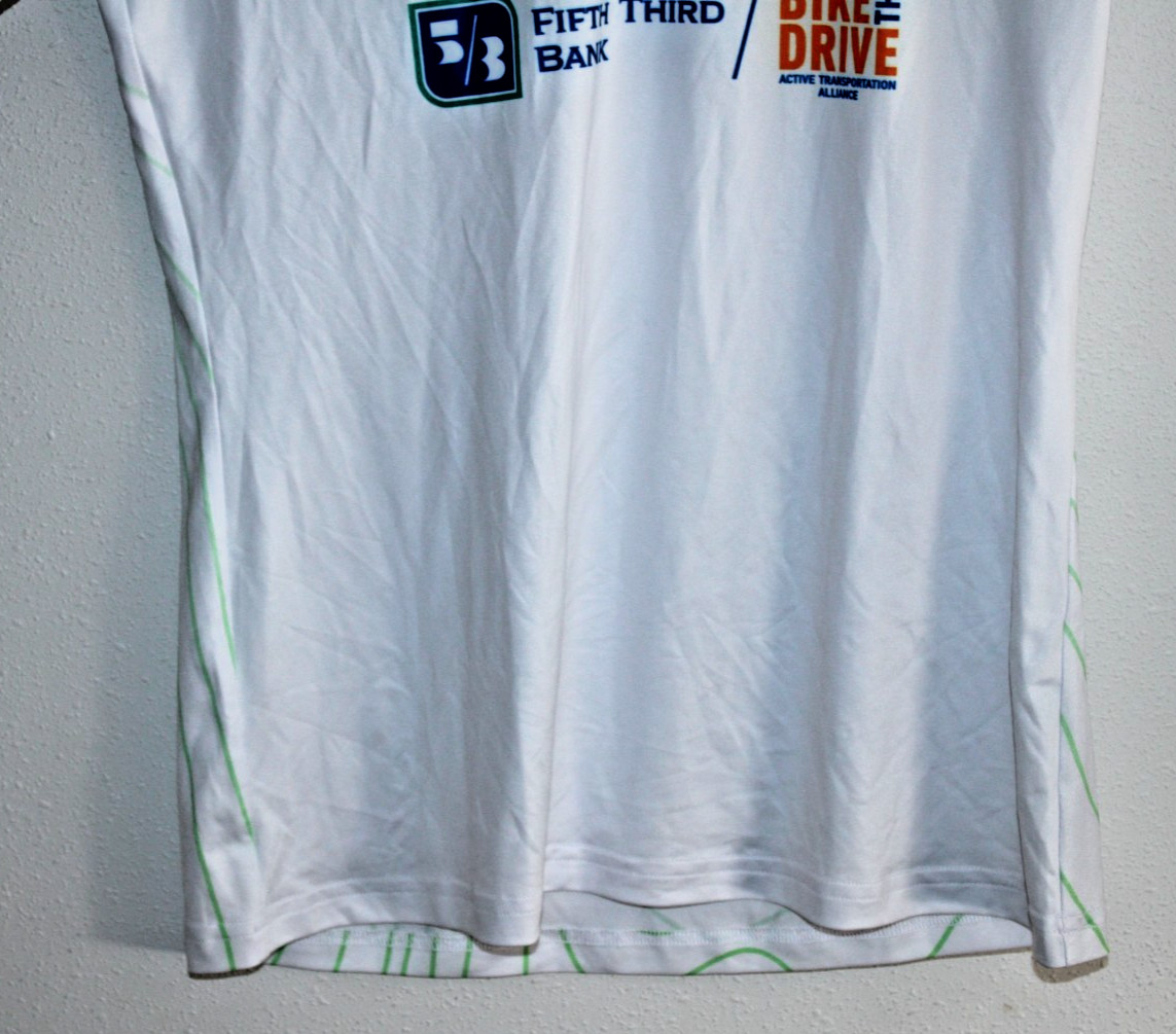 Primal Women’s Cycling Active Jersey Small 36″ Chest 27″ T2B Activewear White CX