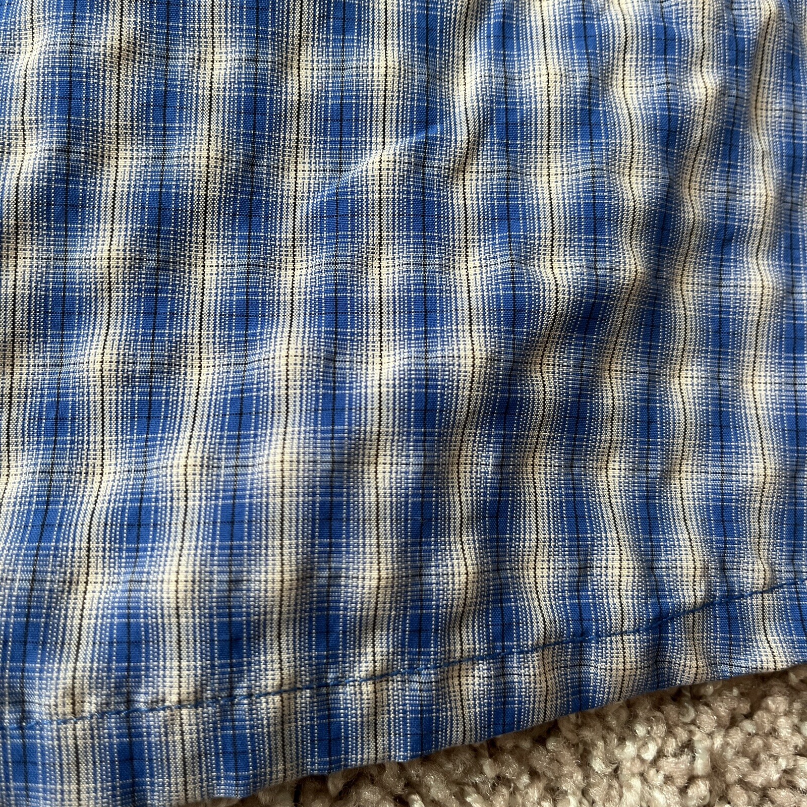 ZOIC Bike Short Sleeve Shirt Checked Size M Vented