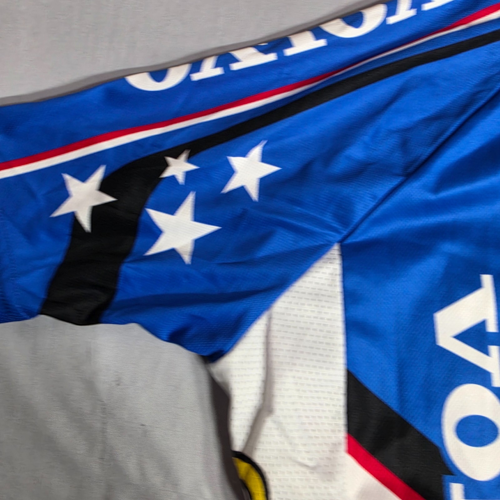 Cannondale Volvo Cycling Jersey Mens Large Full Zip Light Wear Red White Blue