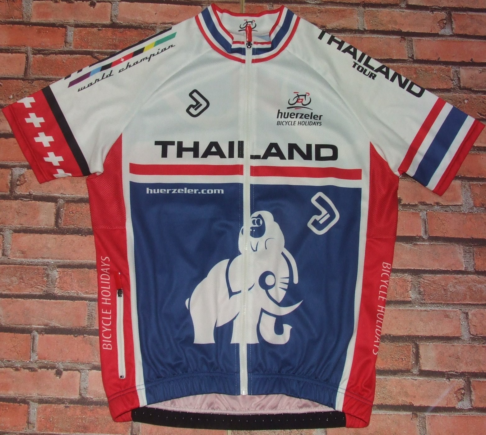 Thailand Huerzeler Jersey Shirt Maillot Bike Cycling (316) Size M