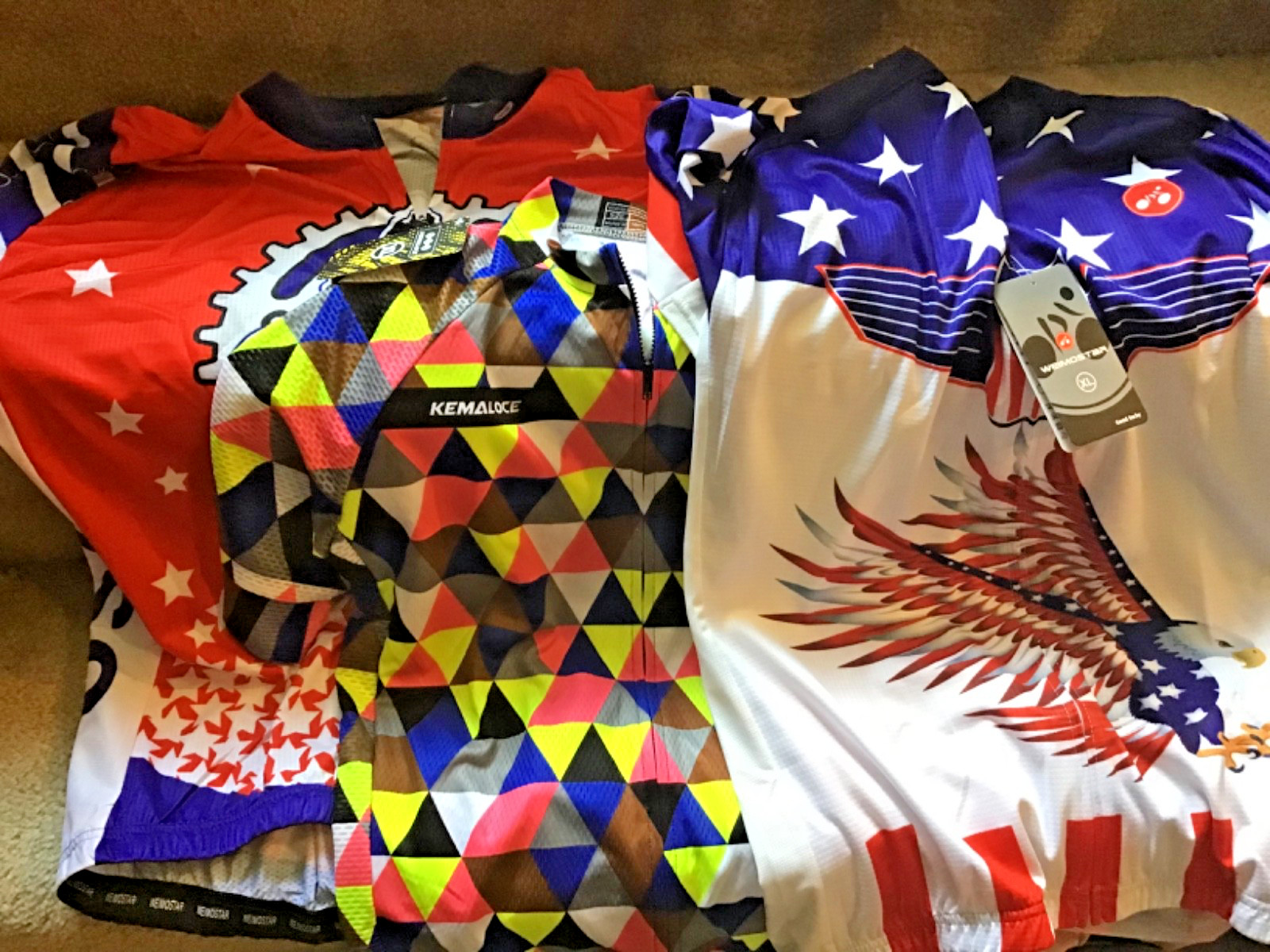 Cyclist Jersey Lot of Three NWT See Description