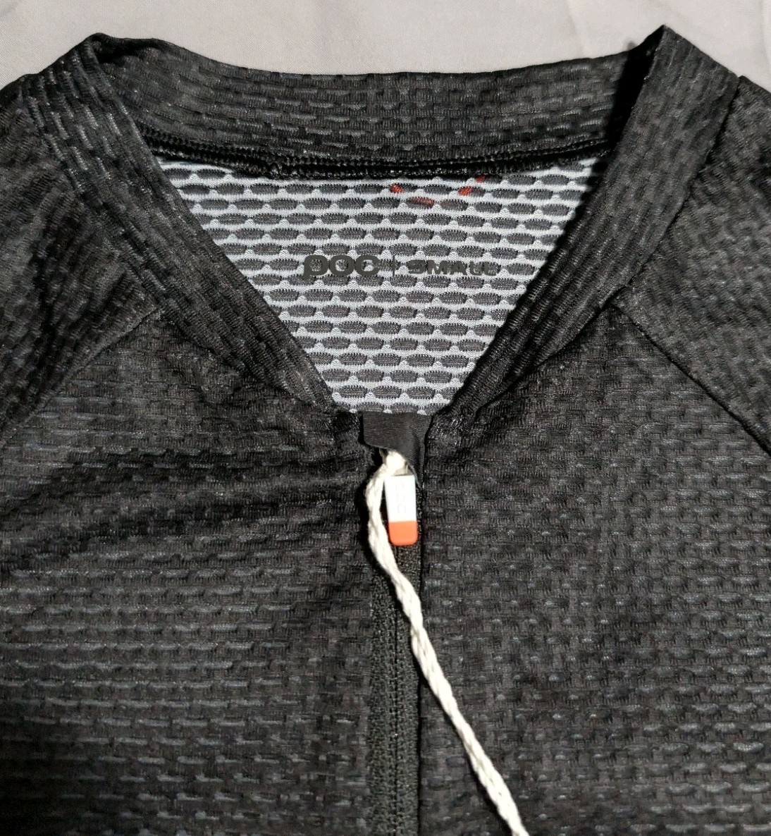 NWT POC Air Jersey Mens Small Uranium Black Cycling Bike Full Zip Short Sleeve