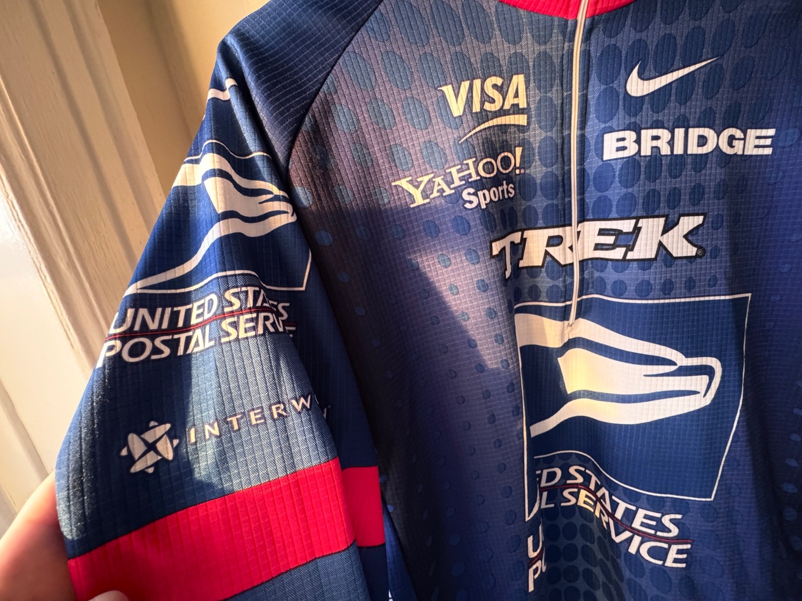 Vintage USPS Trek Nike Cycling Jersey