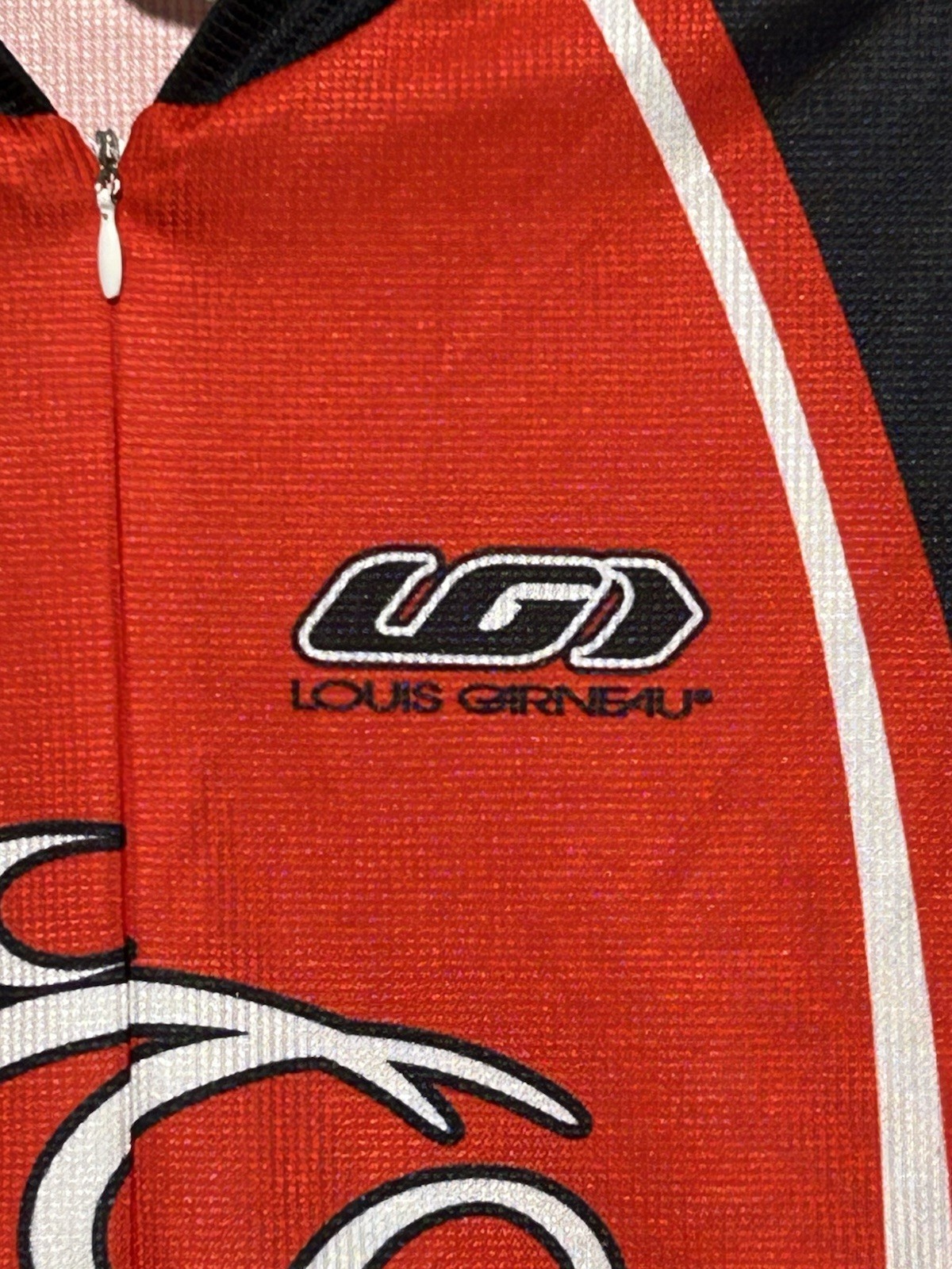 Louis Garneau Champion Cycling Jersey Mens XL Nike Cliff Bar Lemonds Racing