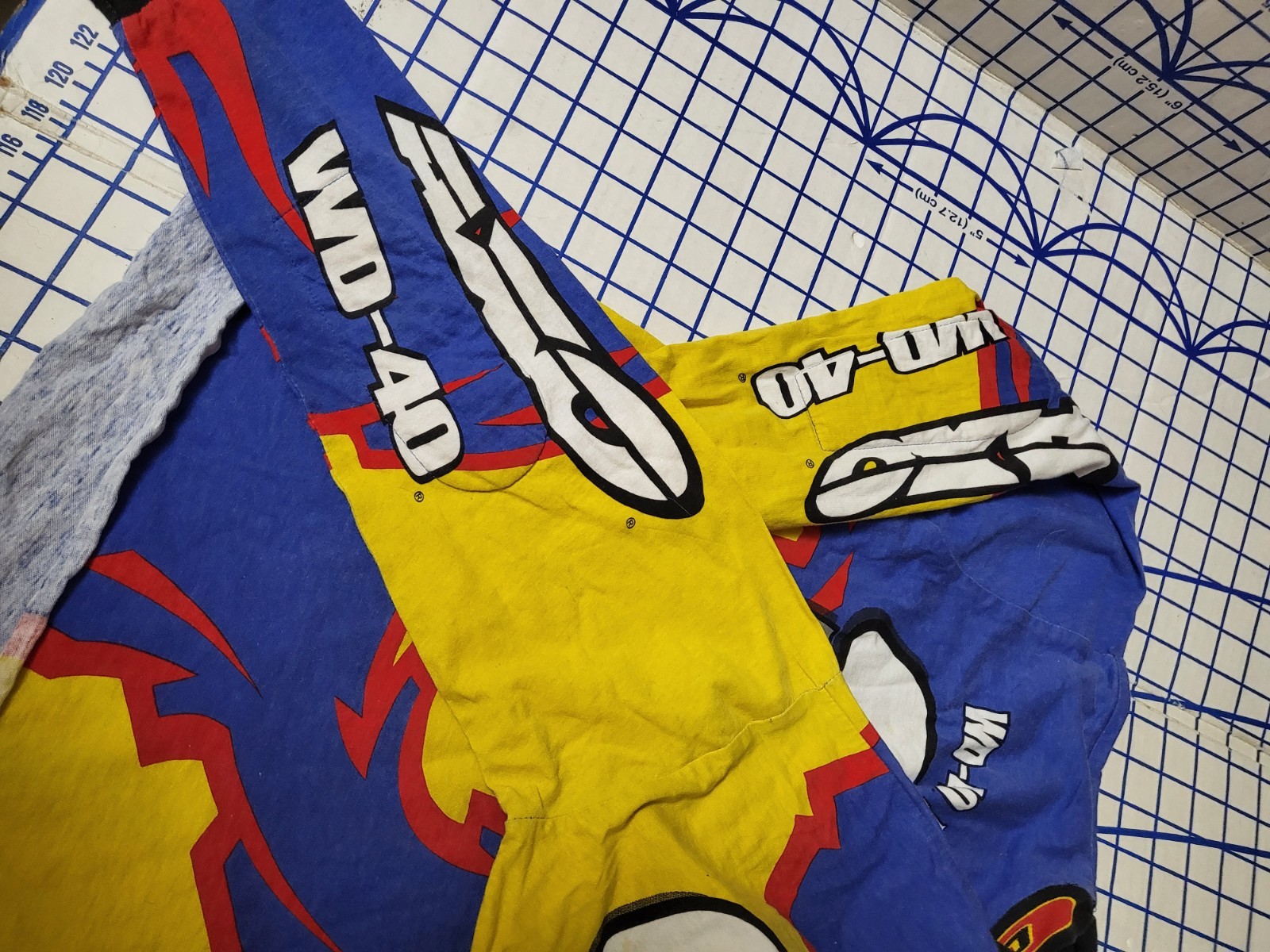 Vtg GT BMX Jersey WD-40 Team Factory Racing AXO Youth Large Gary Ellis