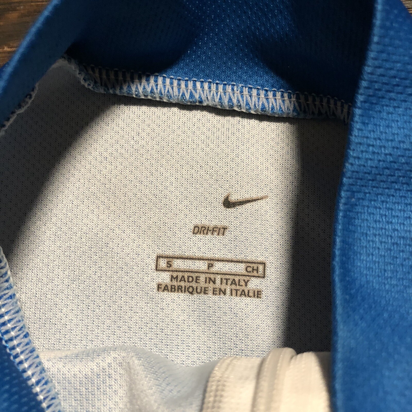 Men’s Nike Dri-Fit Short Sleeve Cycling Jersey Discovery Channel Size Small