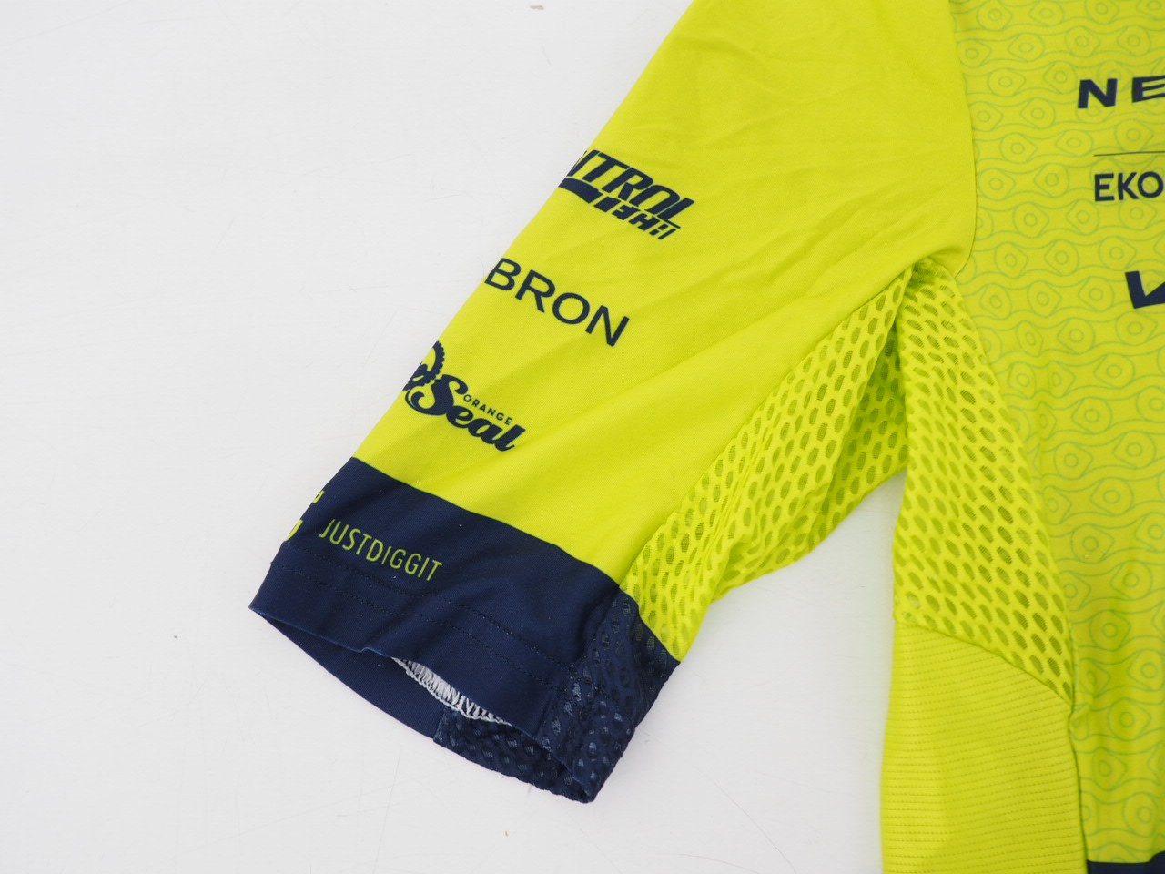 NENK Short Sleeve Cycling Jersey Size XS KMC Ridley Team Custom Green