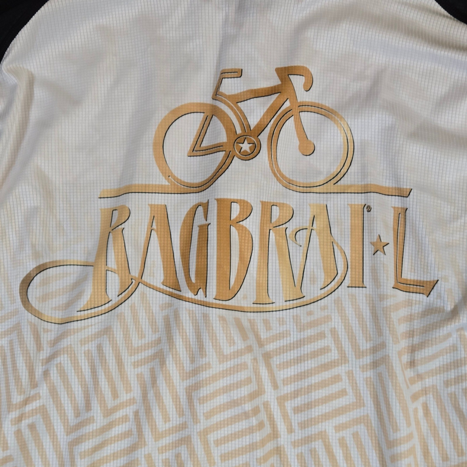 Primal Ragbrai L Cycling Jersey 3XL Iowa 100% Polyester NWT