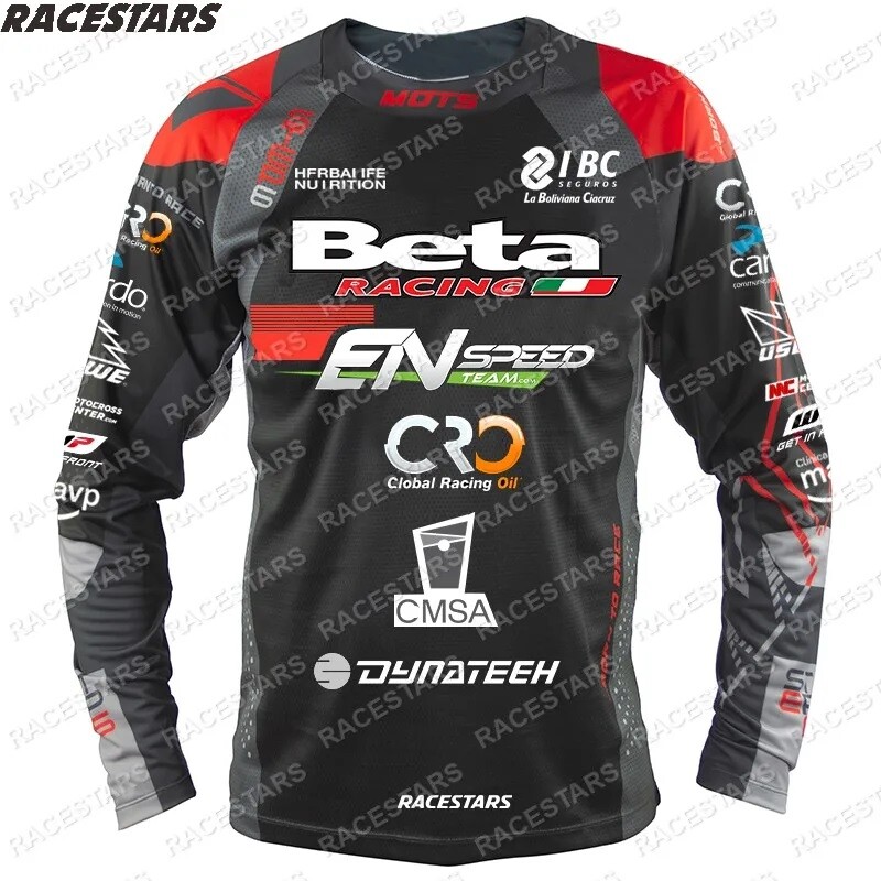 Beta Enduro Dirt Bike Moto Motocross Long Sleeve Racing Off-Road MTB Shirts