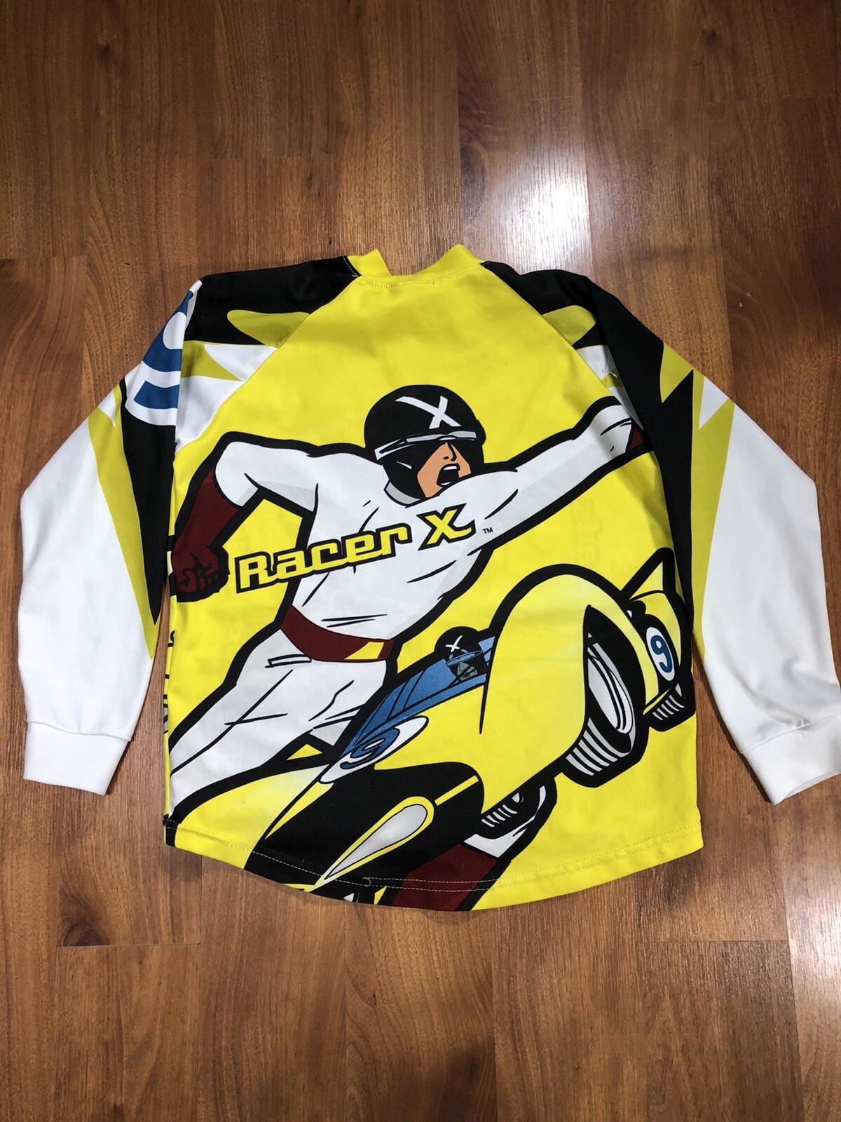 Speed Racer X Men’s Size Small Long Sleeve Cycling Jersey Adrenaline Promotions