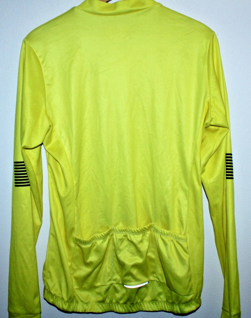 Long Sleeve Cycling Jersey X-Large Rear Pockets 40″ Chest 25/28″ T2B Coldgrear ~
