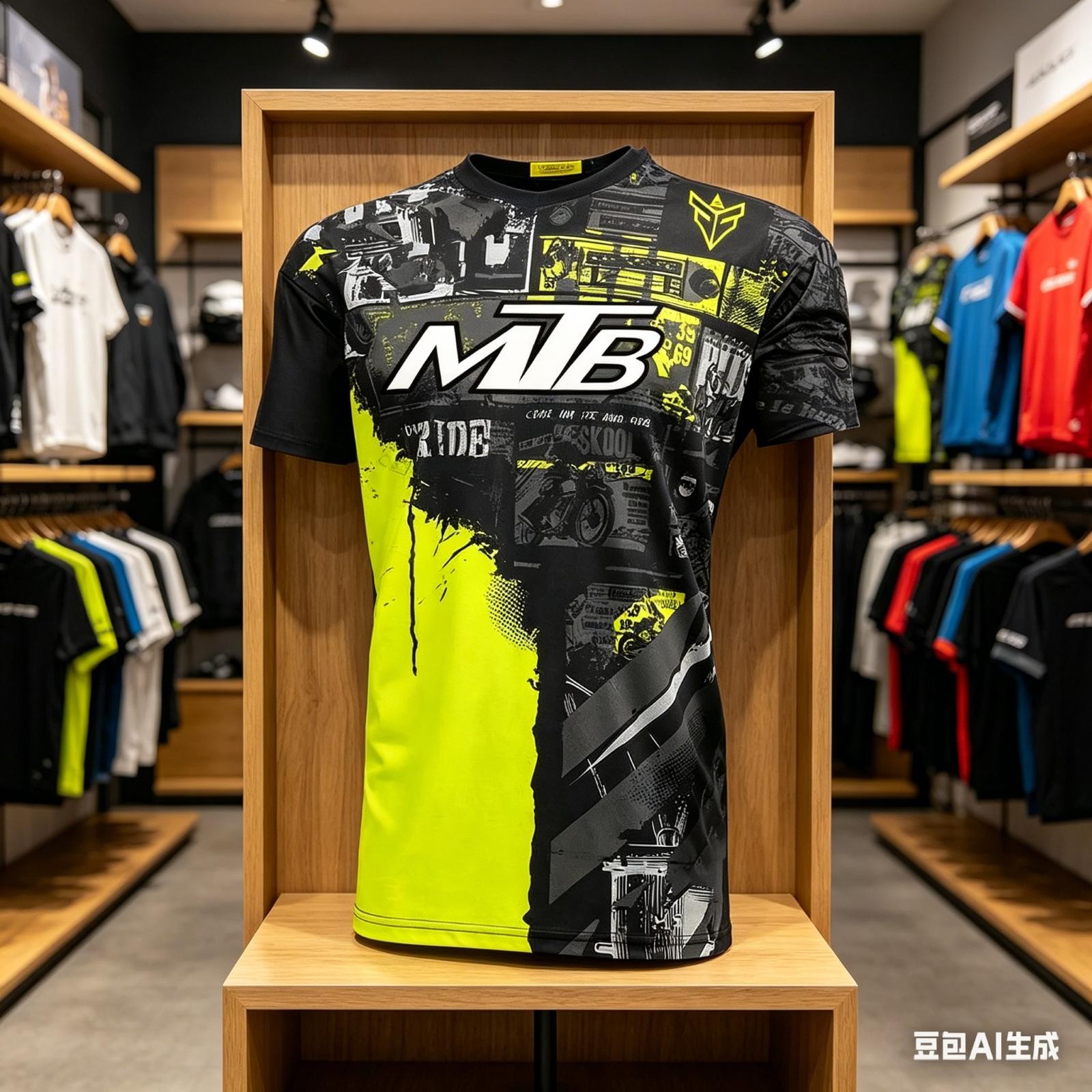 Mountain Bike Jersey MTB Off-Road Short Sleeve Cycling Shirt Parent-Child Set