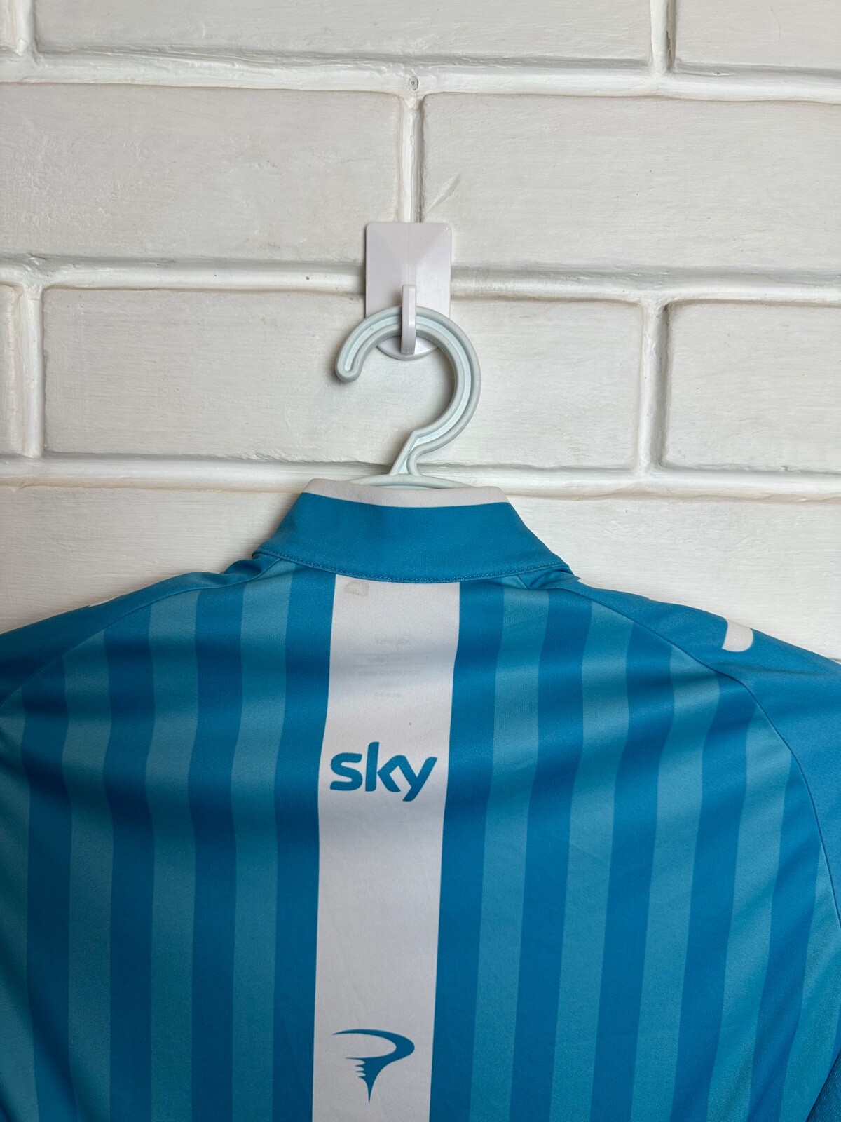 Rapha Team Sky Cycling Jersey Size Xs Blue Very Rare Made In China