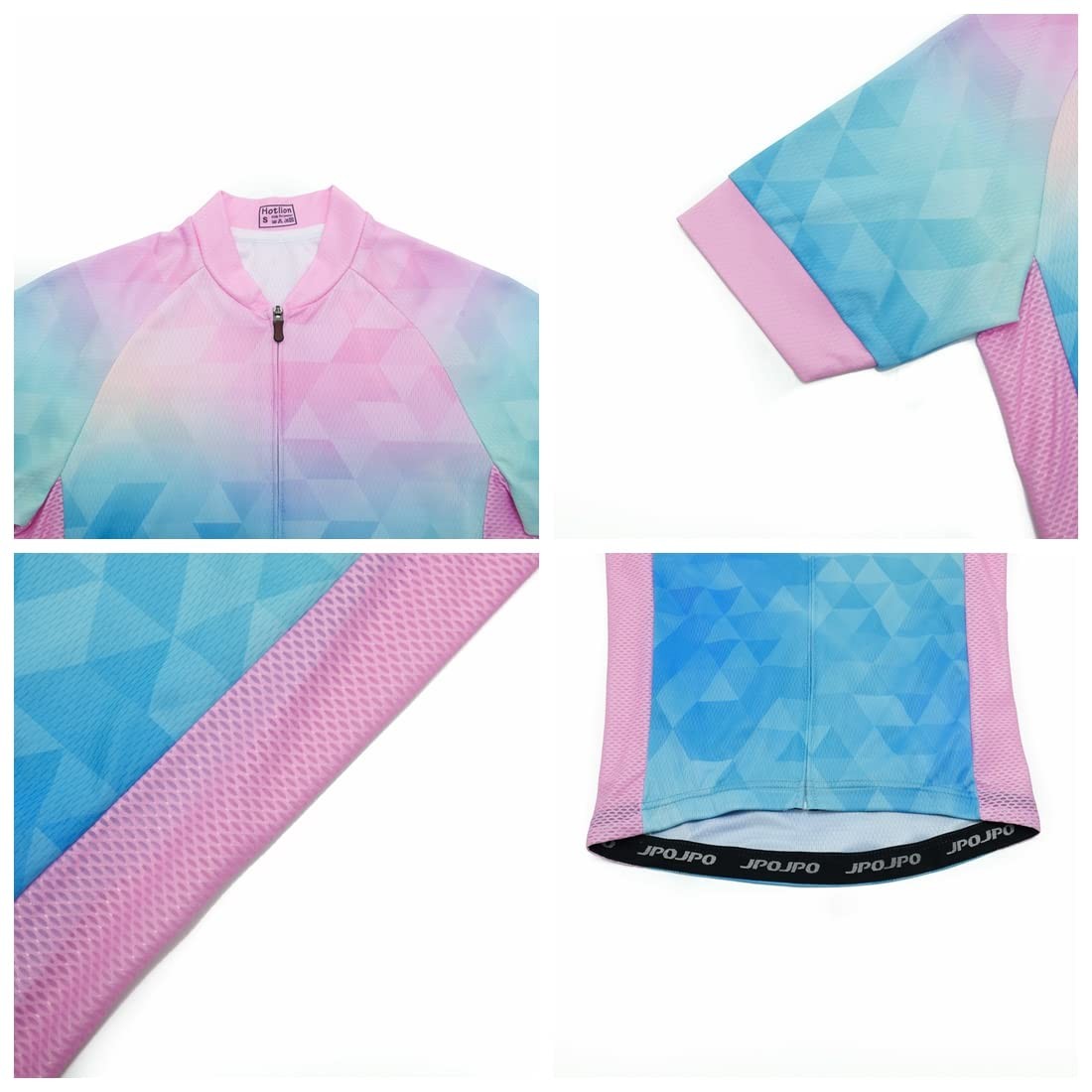 Cycling Jersey Women, Mountain Bike Jersey Ladies Cycle Shirt Bicycle Clothes…