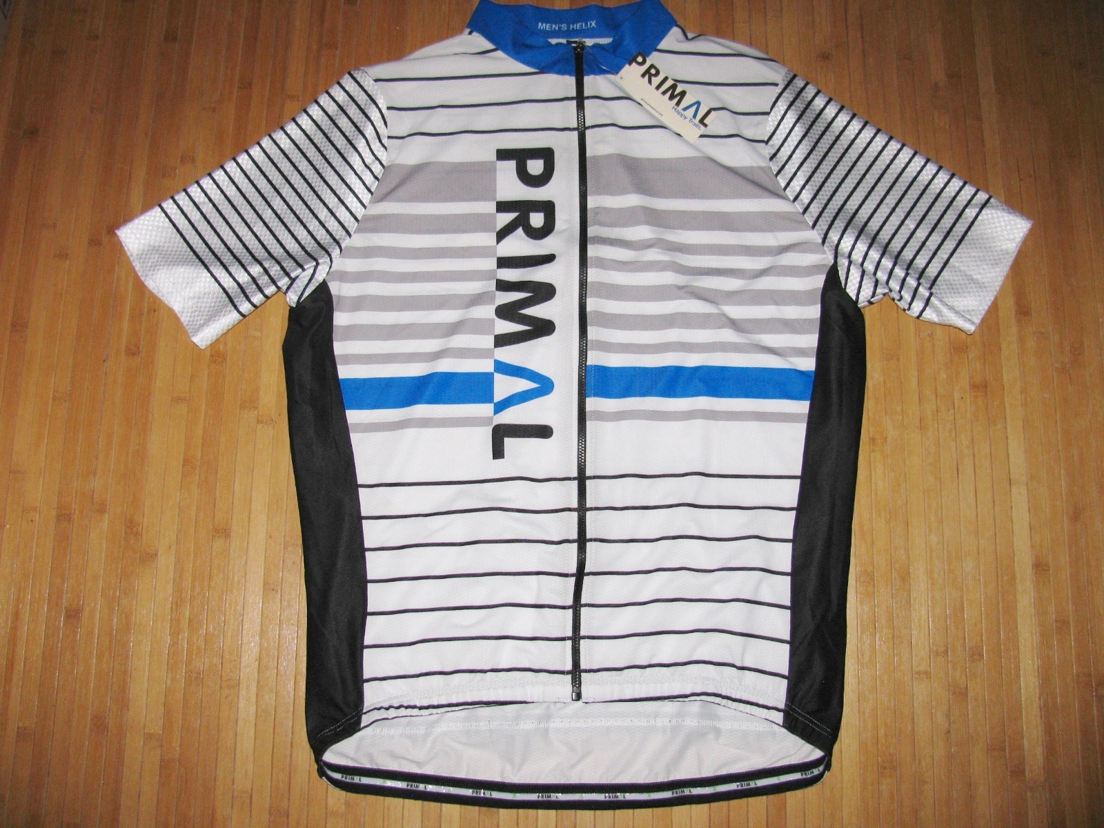 PRIMAL Cycle BICYCLE Jersey BIKE Shirt 3XL XXXL Polyester HAPPY TRAILS NWT