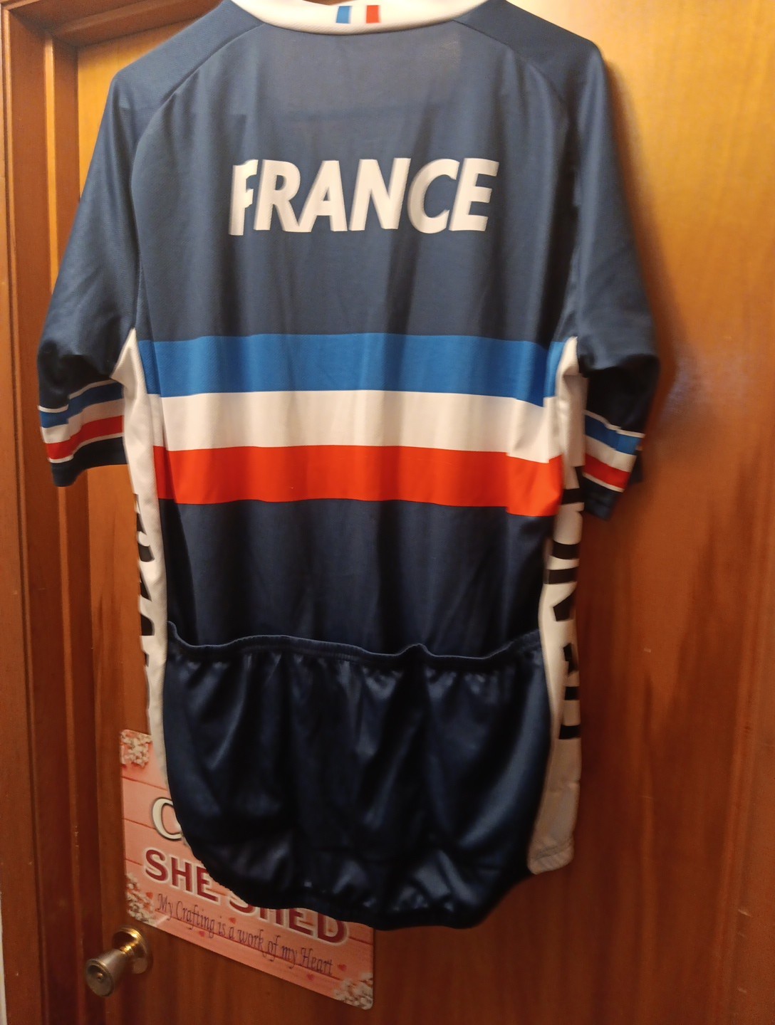 2024 Team France Cycling Jersey 19D Gel Set MTB Bicycle Clothing Quick Dry Bike