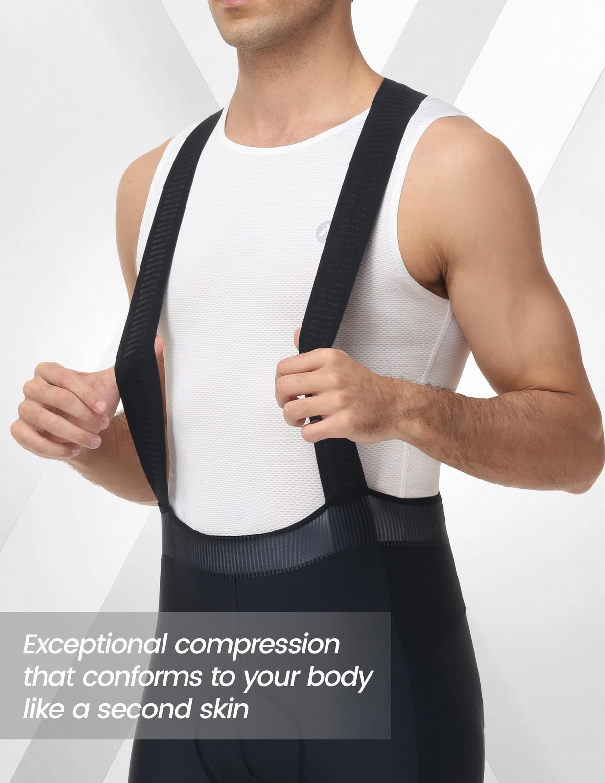 Men’s Cycling Base Layer Bike Mesh Undershirt Sleeveless Vests Lightweight Bi…