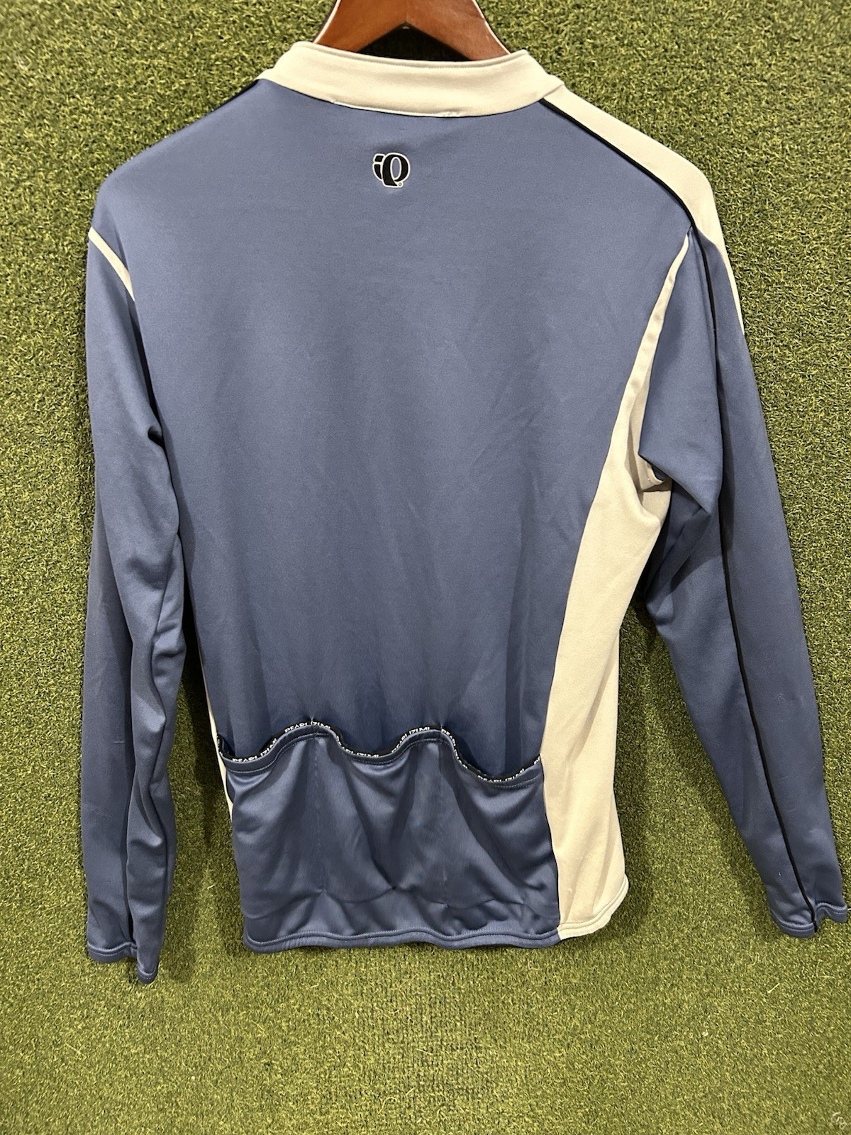 Pearl Izumi Men’s Cycling Long Sleeve Jersey – L – Blue And White