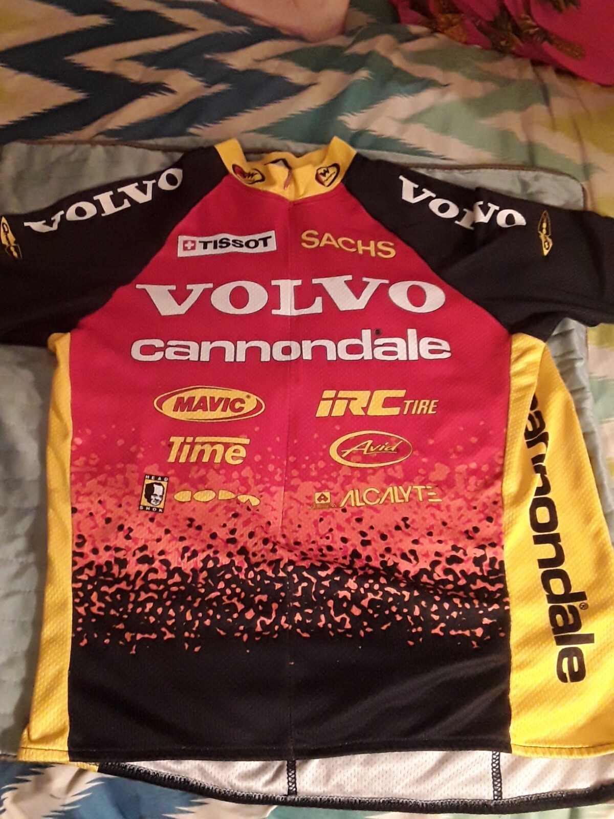 TISSOT SACHS VOLVO CANNONDALE CYCLING JERSEY MEDIUM