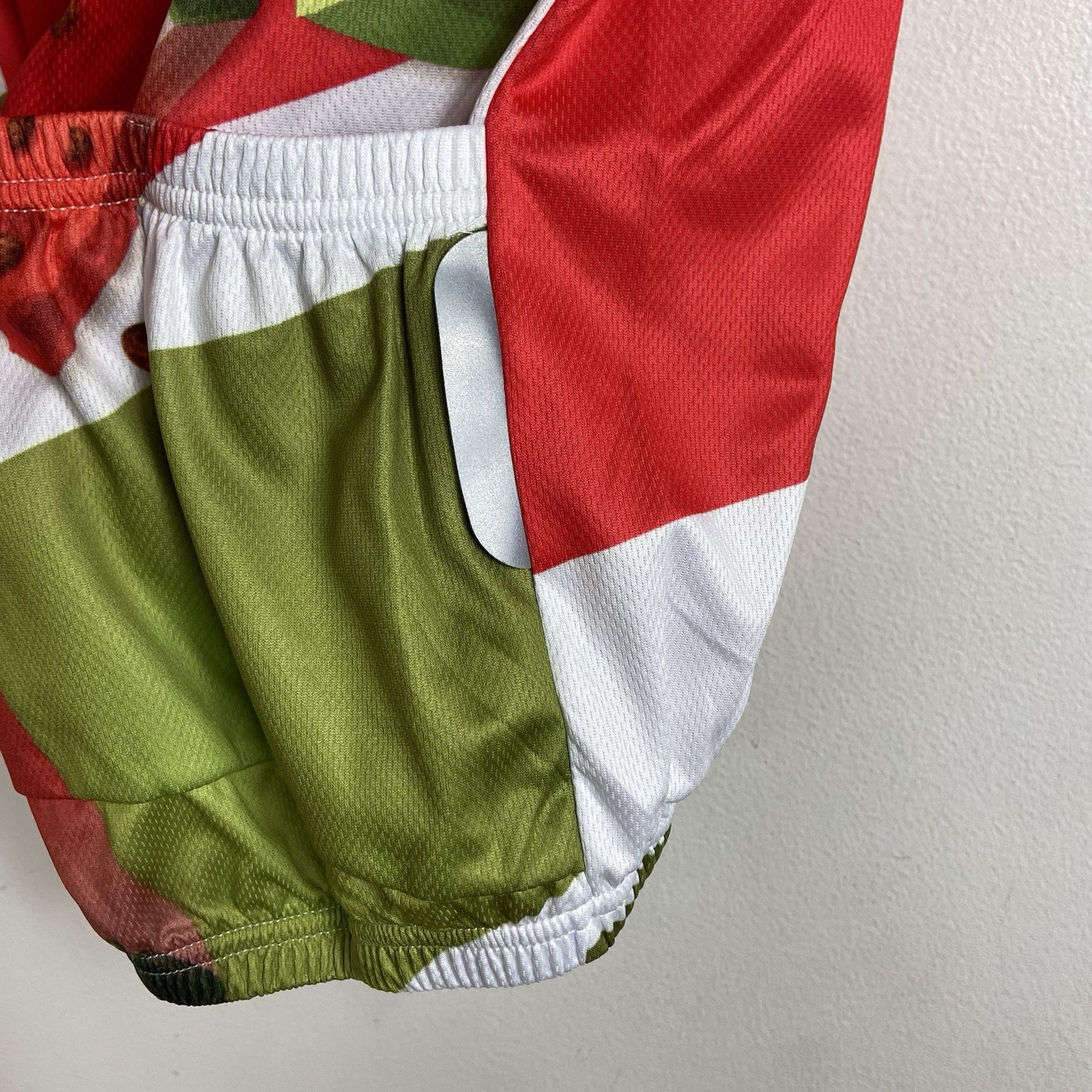 NEW Watermelon Print Cycling Jersey Men’s Size Small Ilpaladino Shirt Top
