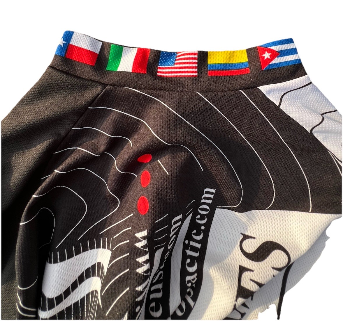 Safety Cycling Jersey Men’s Large Multi-Color Full Zip