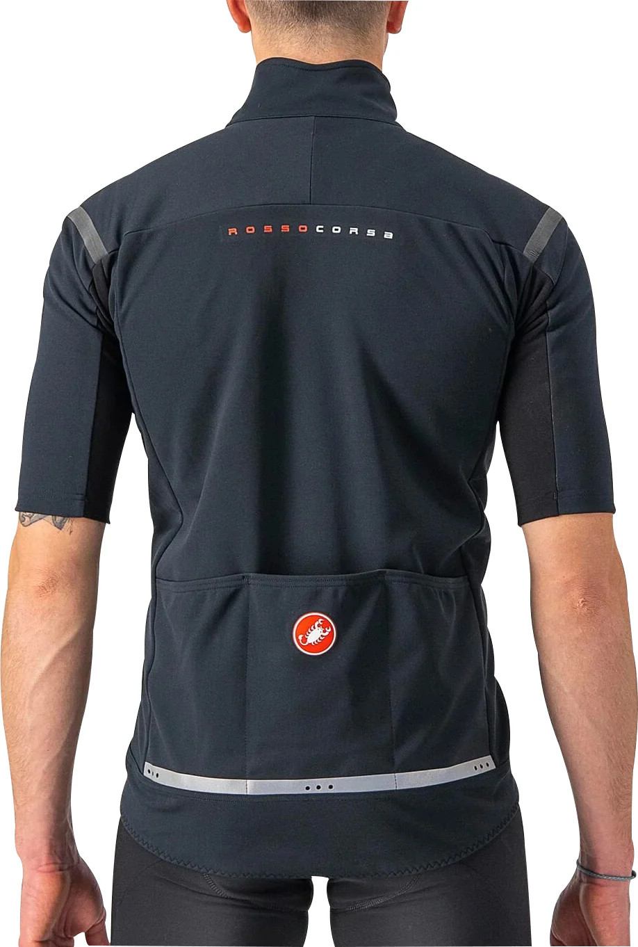 Castelli Gabba RoS 2 Mens Cycling Jersey Black Short Sleeve Base Layer Top