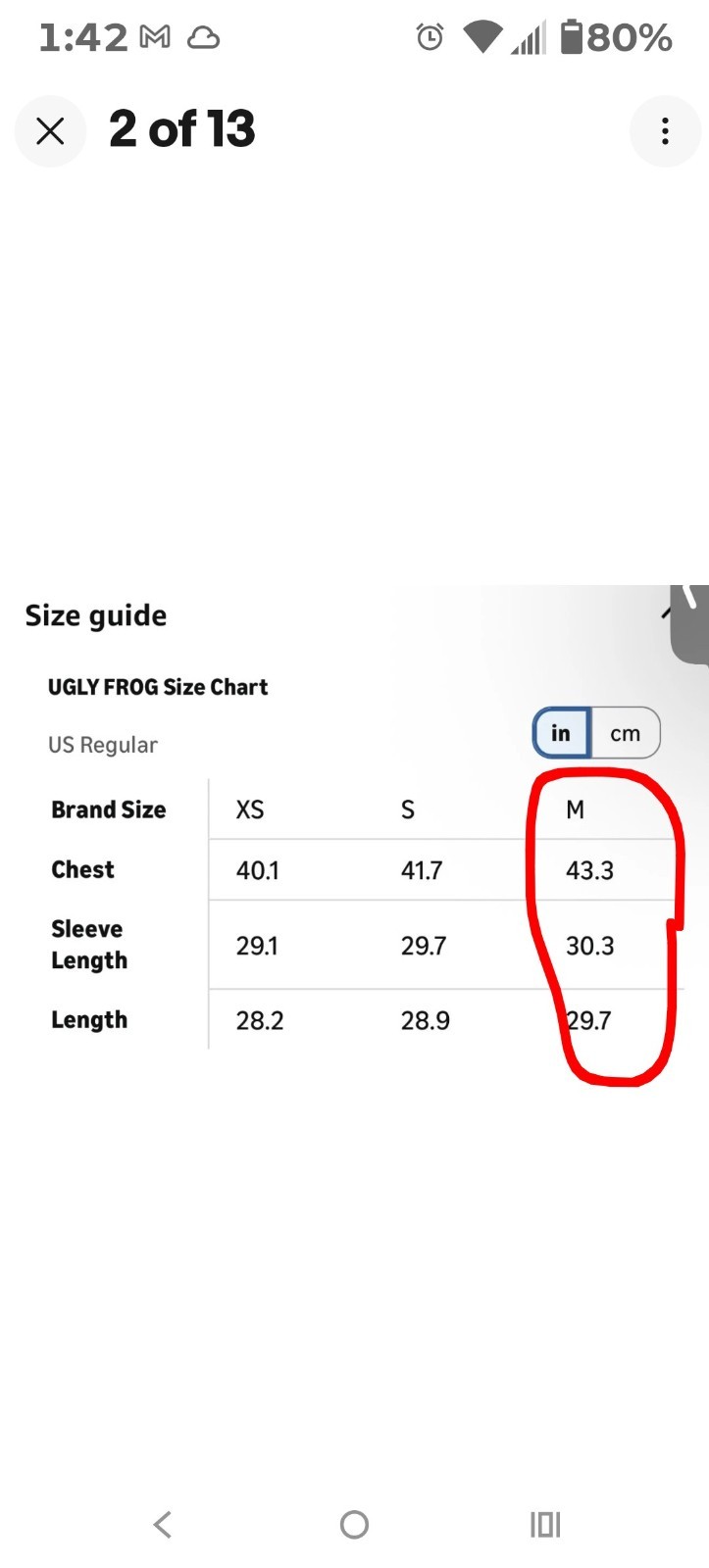 Ugly Frog Cycling Jersey Mens Medium Long Sleeve Shirt