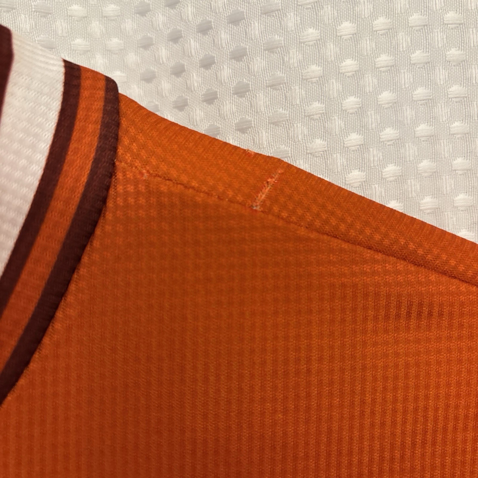 Virginia Tech VT Hokies Cycling Jersey Unisex Maroon Orange Quick Dry Large