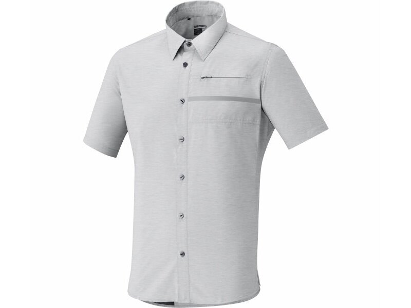 Shimano Transit Short Sleeve Check Button Up Shirt RRP 74.95 Euro #119