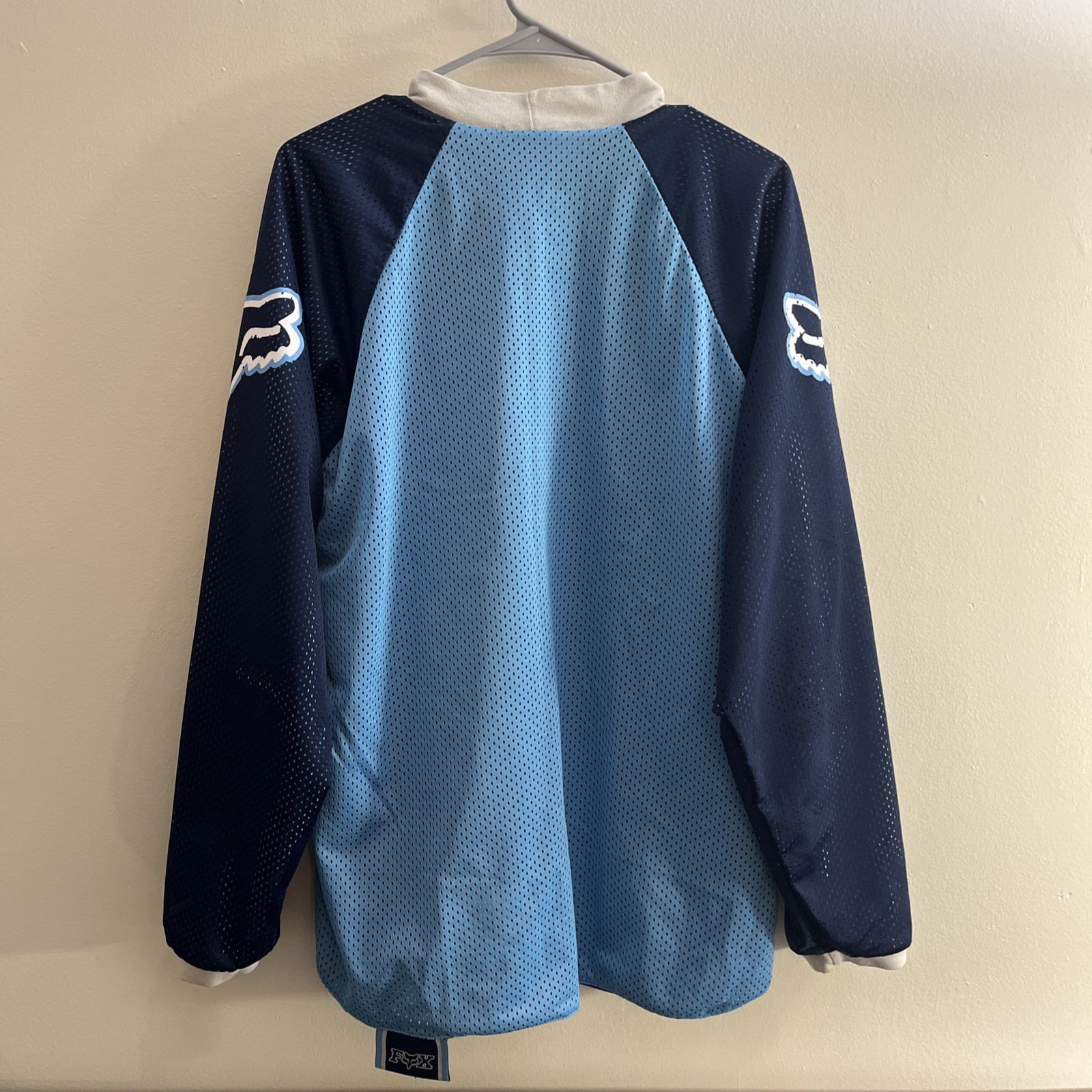 Vintage Fox Racing Advanced Technology Mesh Reversable Motorcross Jersey Large?