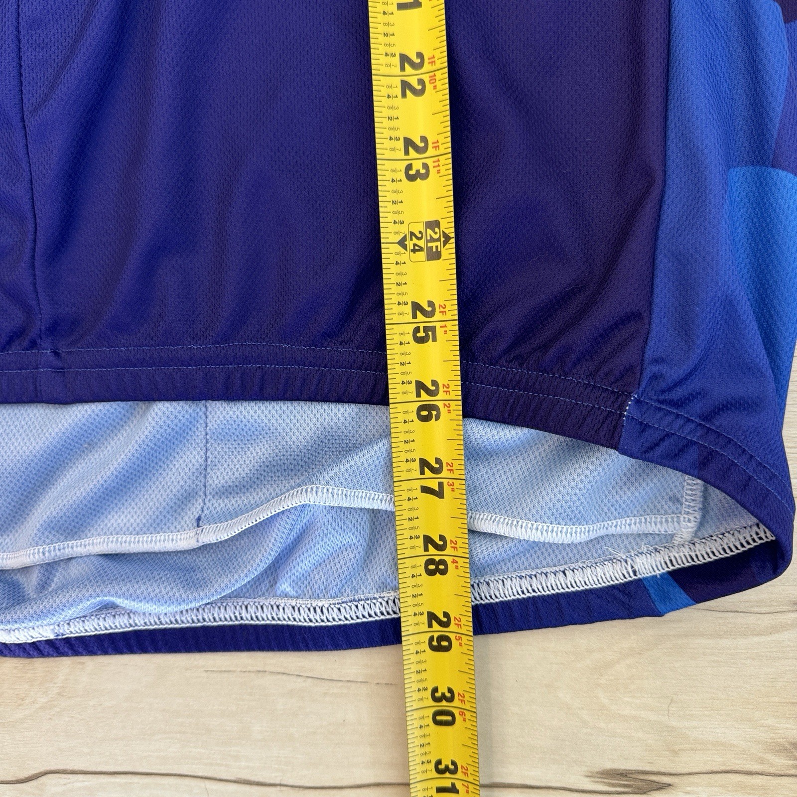 Voler Cisco Cycling Jersey 3XL Blue Tech Logo Bike Shirt USA Made RidePro 3 Pock