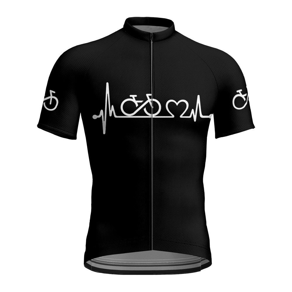 Unique Cycling Jersey Men’s Funny Bike Jersey Cycling Biking Shirt Full Zip