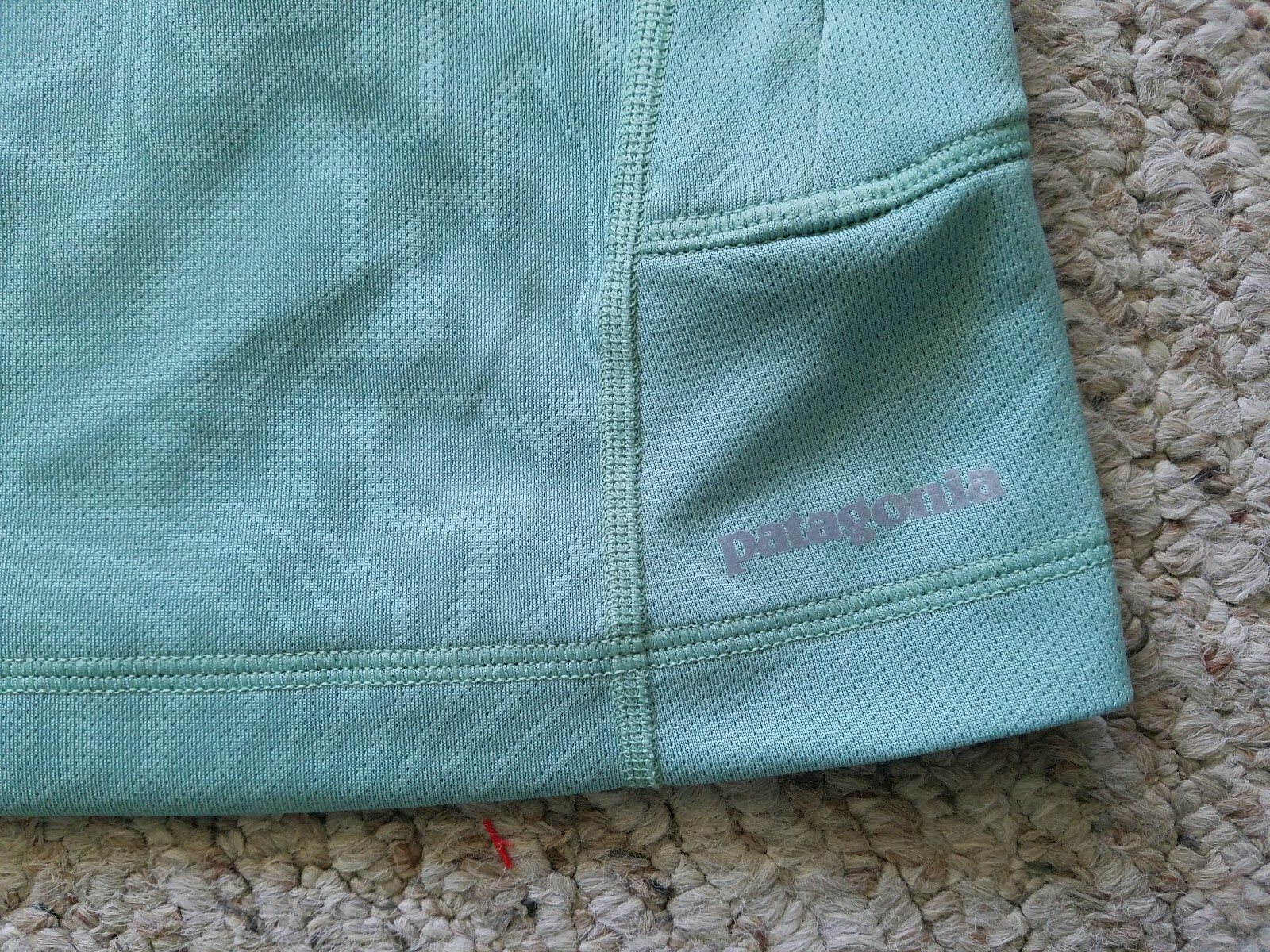 EUC Patagonia Women’s Short Sleeve Cycling Jersey Color Green Size Small Bike