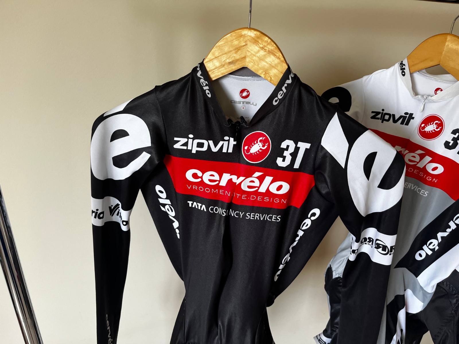 Cervélo TestTeam Cycling Skinsuit Speedsuit Cycle Suit Professional Castelli S /