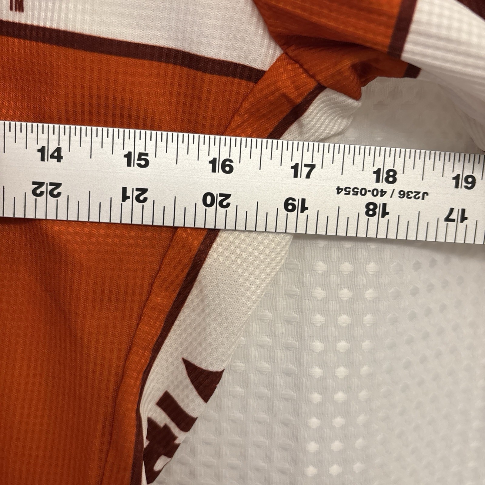 Virginia Tech VT Hokies Cycling Jersey Unisex Maroon Orange Quick Dry Large