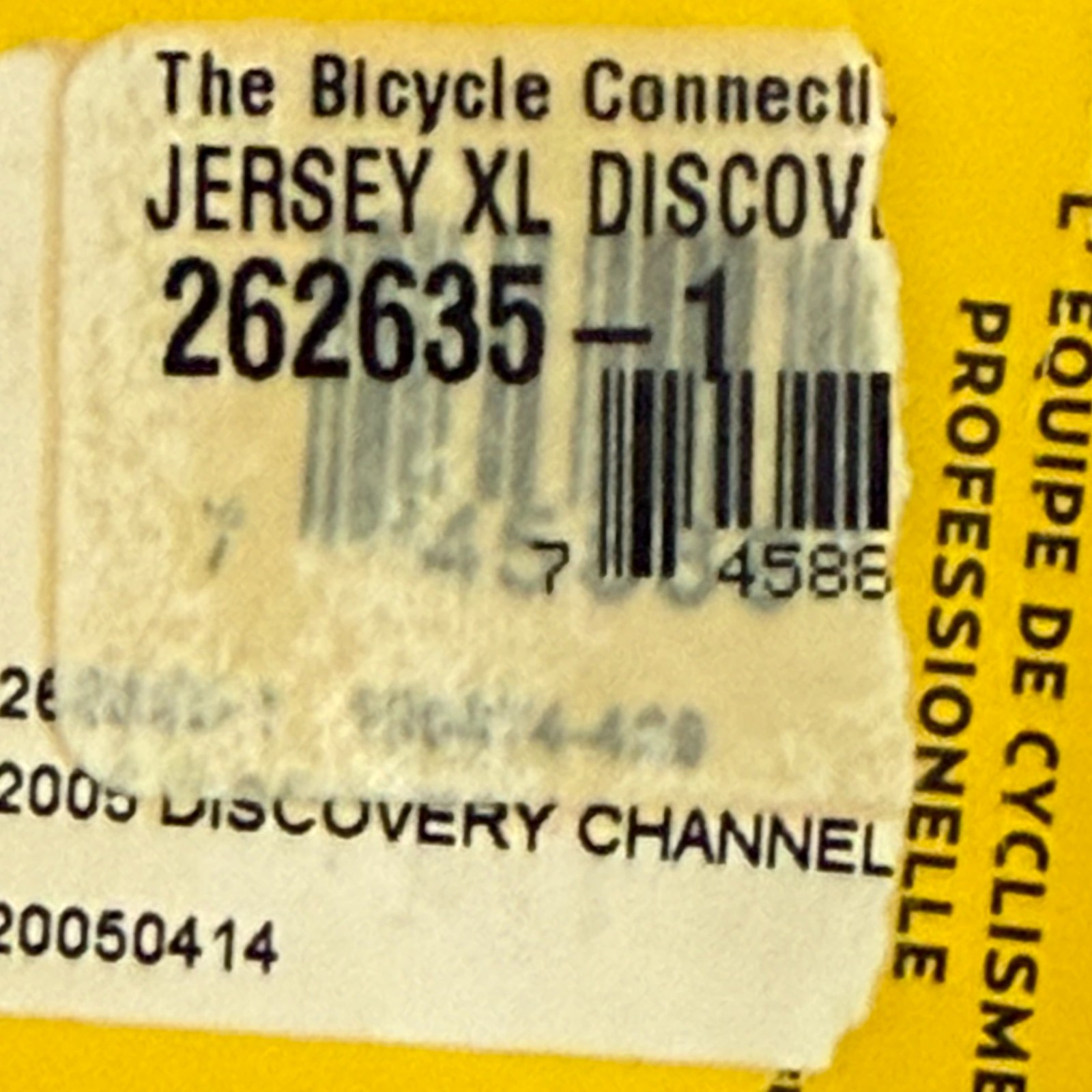 Vintage Nike Discovery Channel Pro Cycling Jersey Mens XL Graphic NEW